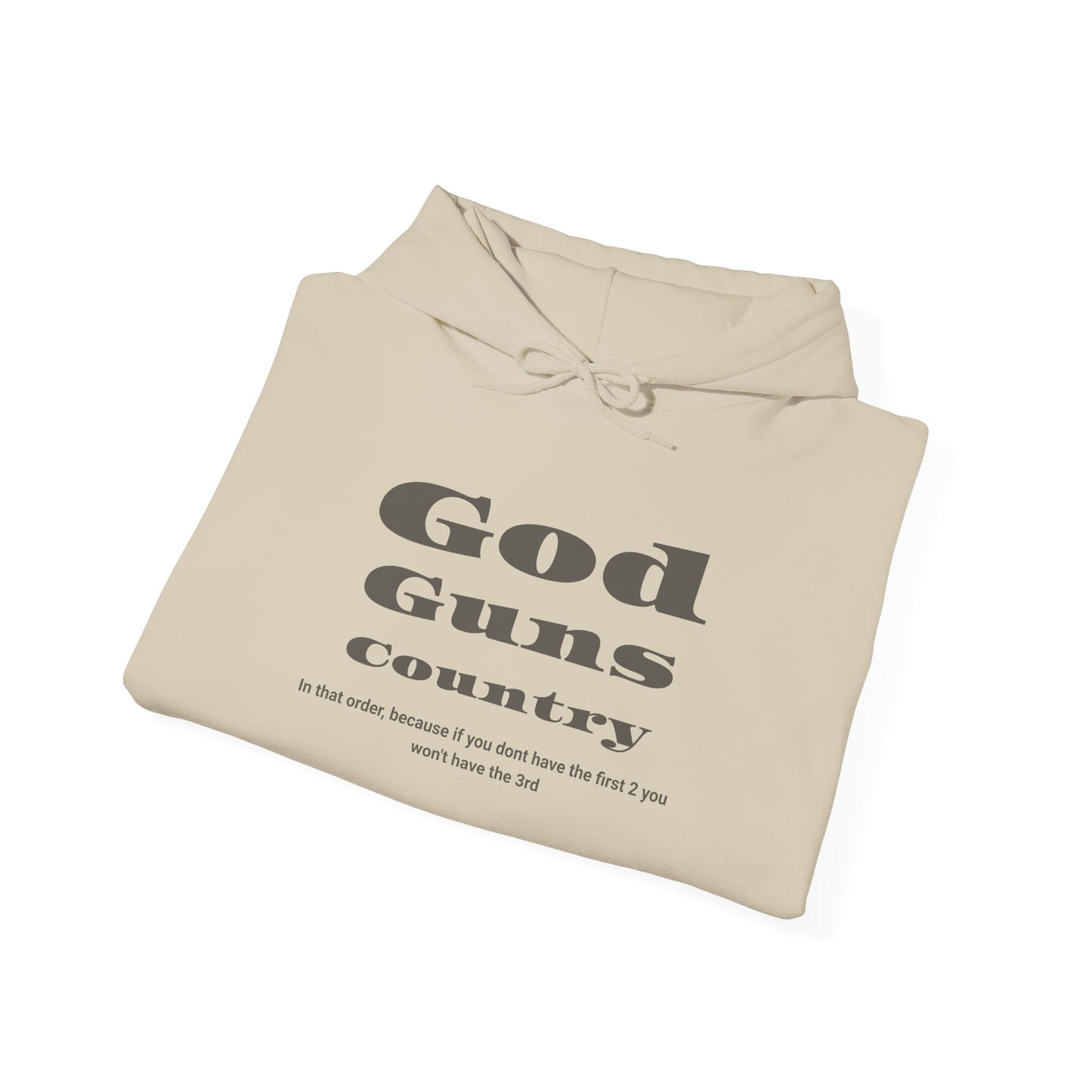 God Guns Country - Unisex Hoodie