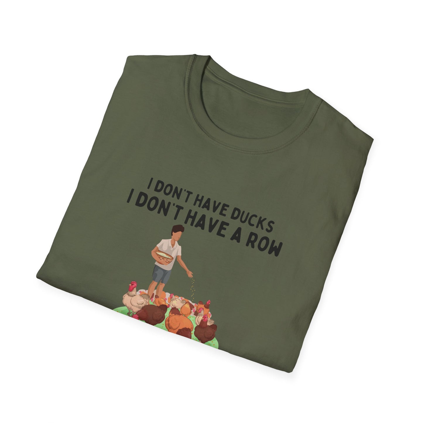 Chickens Everywhere Graphic - Unisex T-Shirt