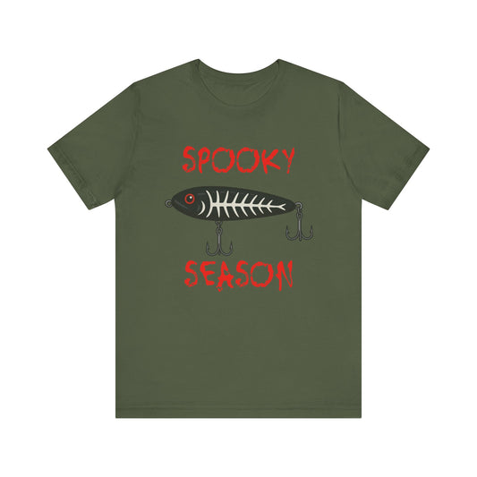 Spooky Season Unisex Fishing  T Shirt