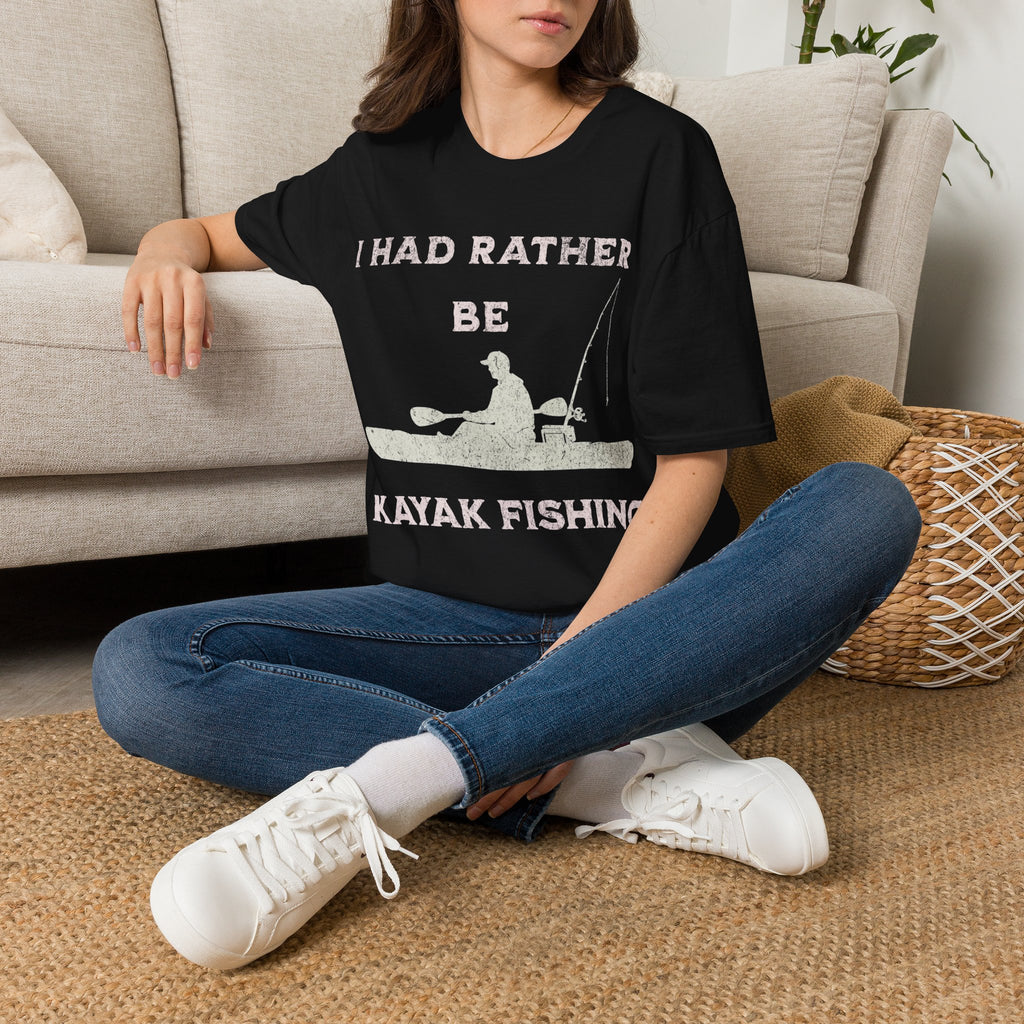 I Had Rather Be Kayak Fishing T-Shirt