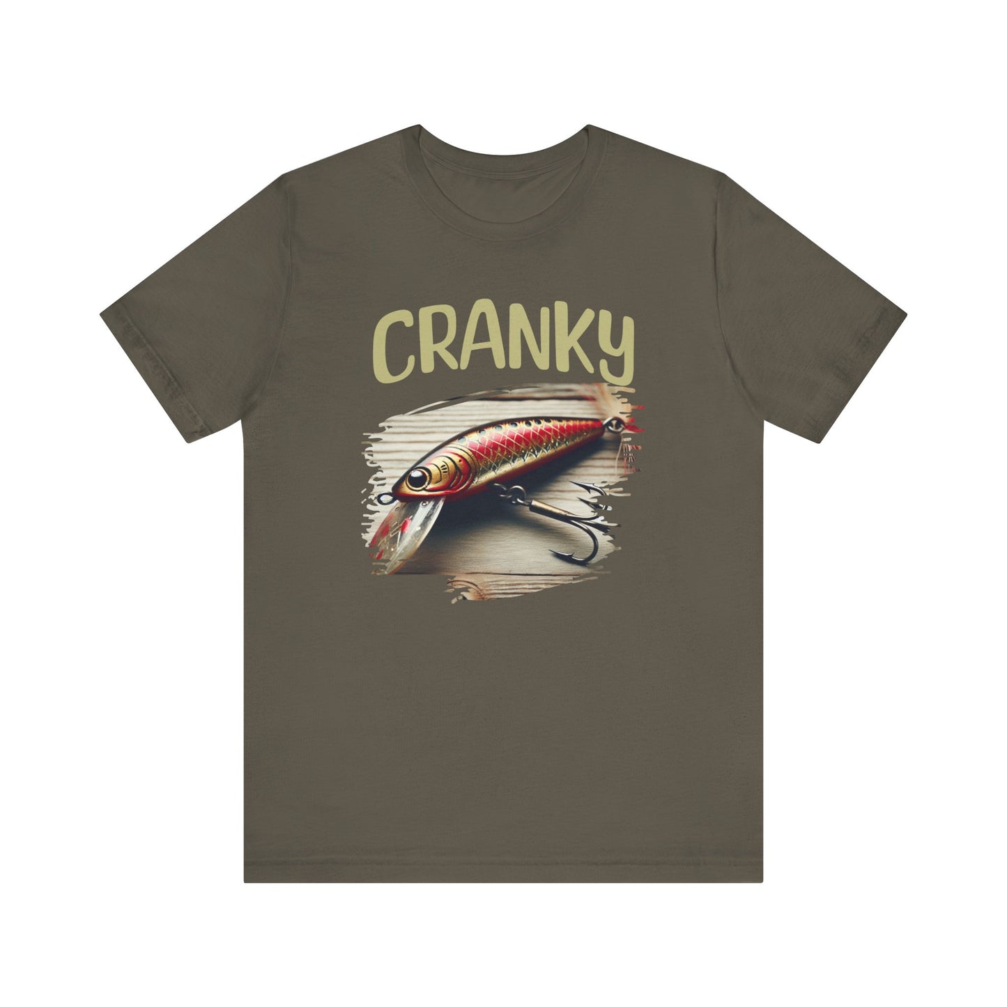Fishing Tee - Vintage Lure Graphic Shirt - CRANKY