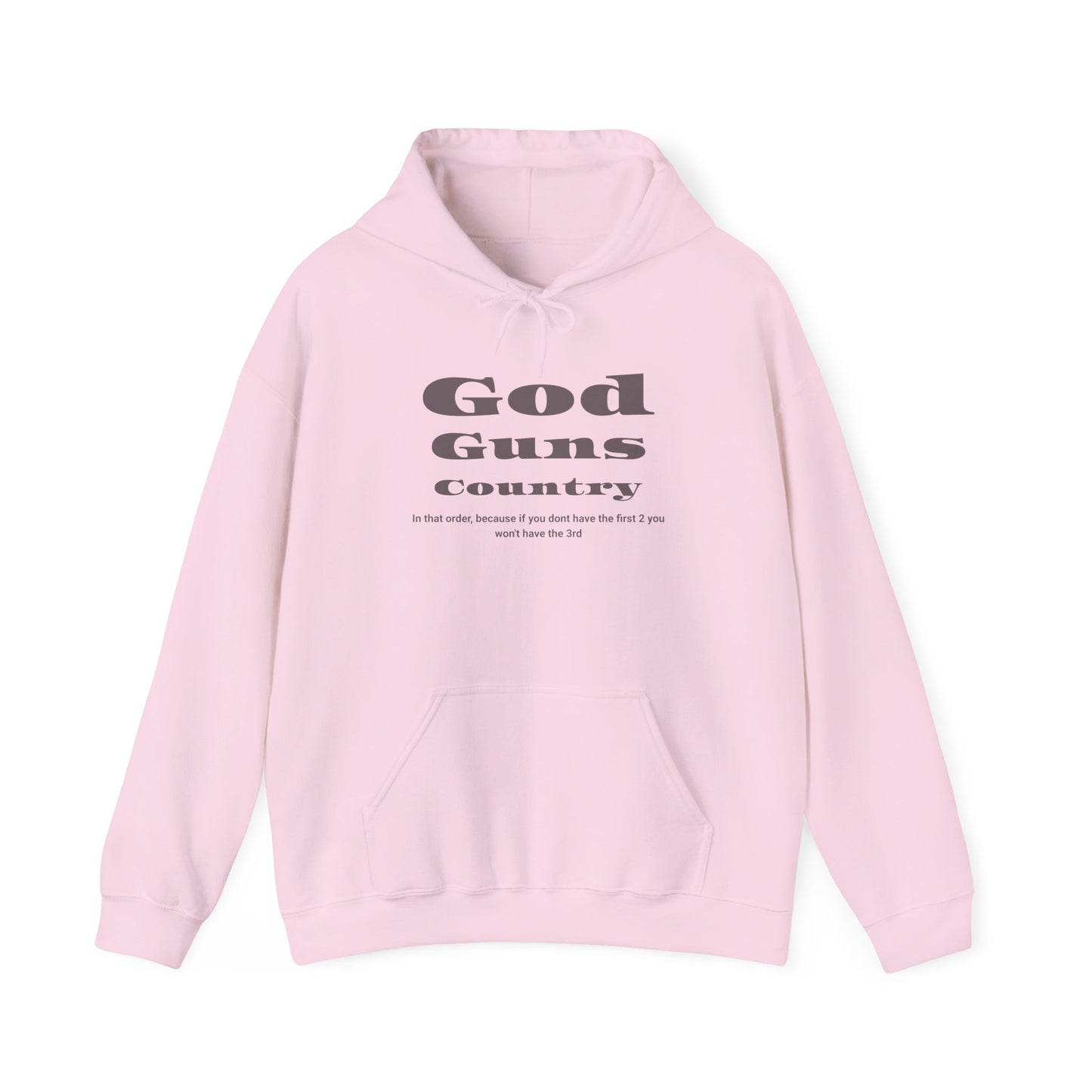 God Guns Country - Unisex Hoodie