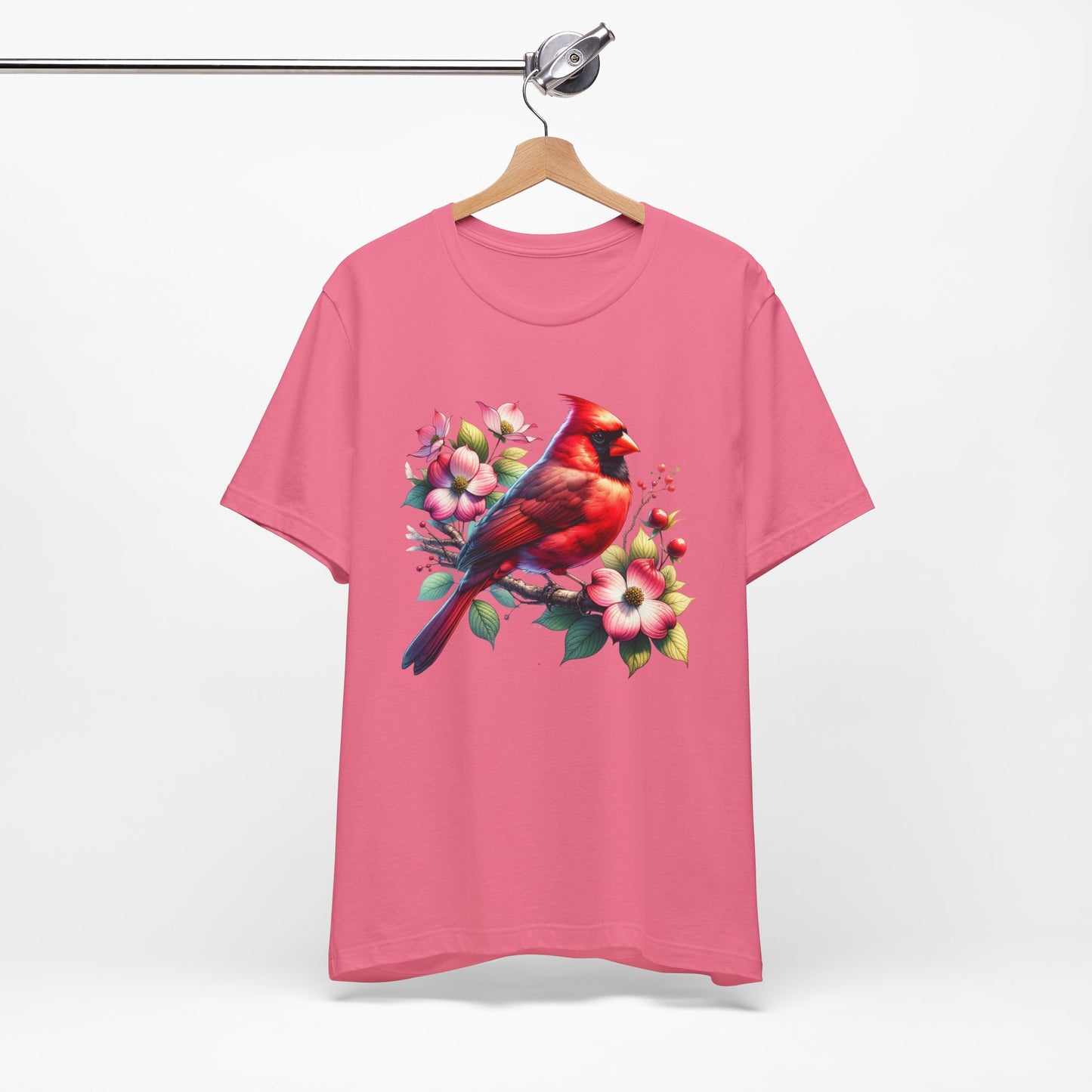 Cardinal And Dogwood - Unisex T-Shirt