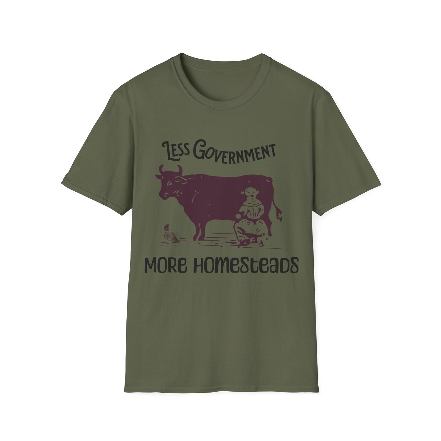 Less Government More Homesteads - Unisex T-Shirt