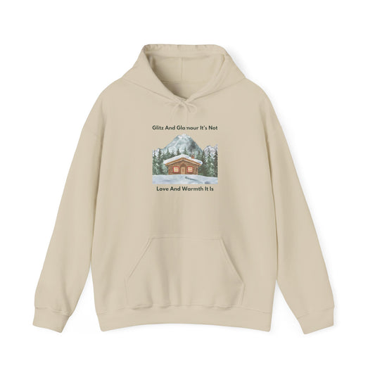 Cabin Snow Love and Warmth - Unisex Hoodie