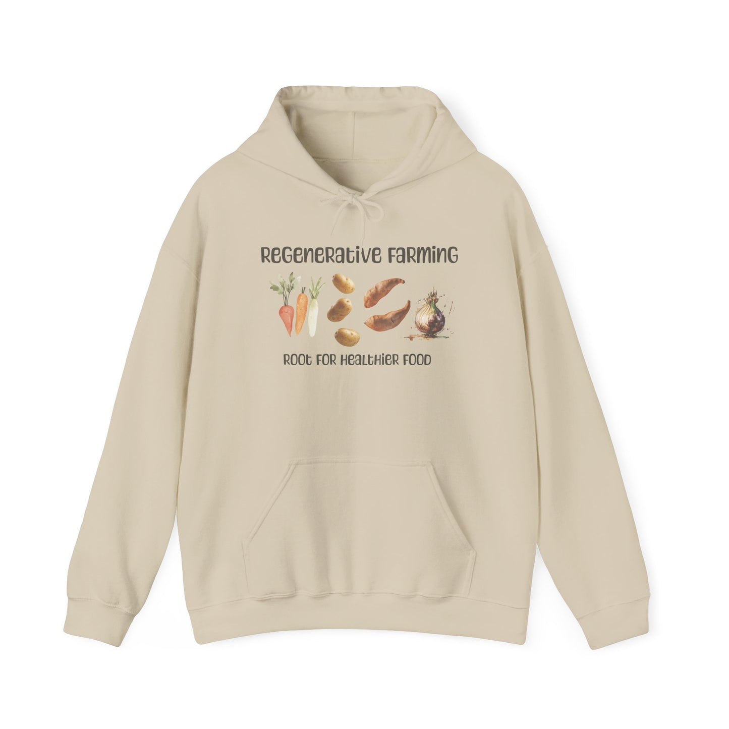 Regenerative Farming Root For Healthier Food - Unisex Hoodie