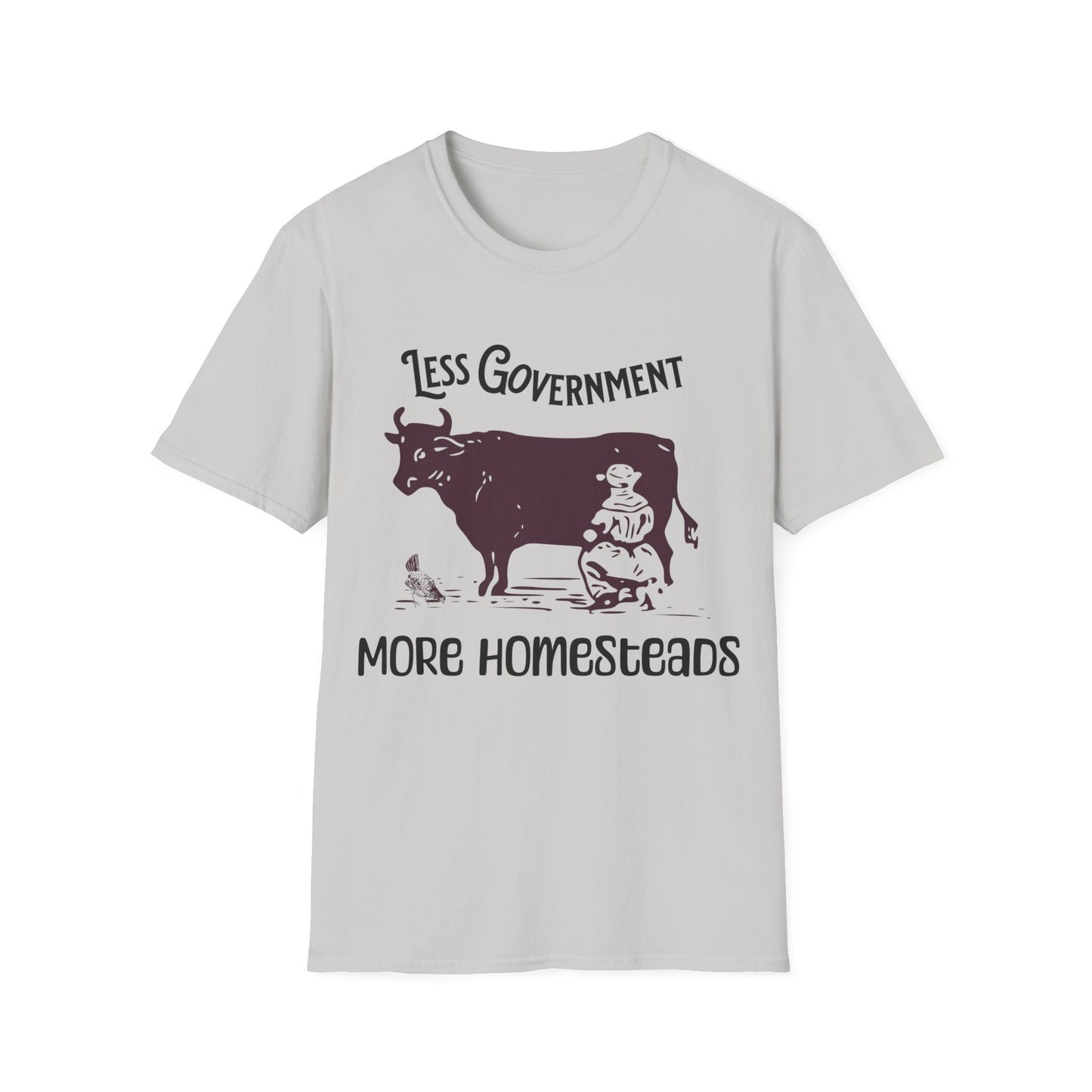 Less Government More Homesteads - Unisex T-Shirt