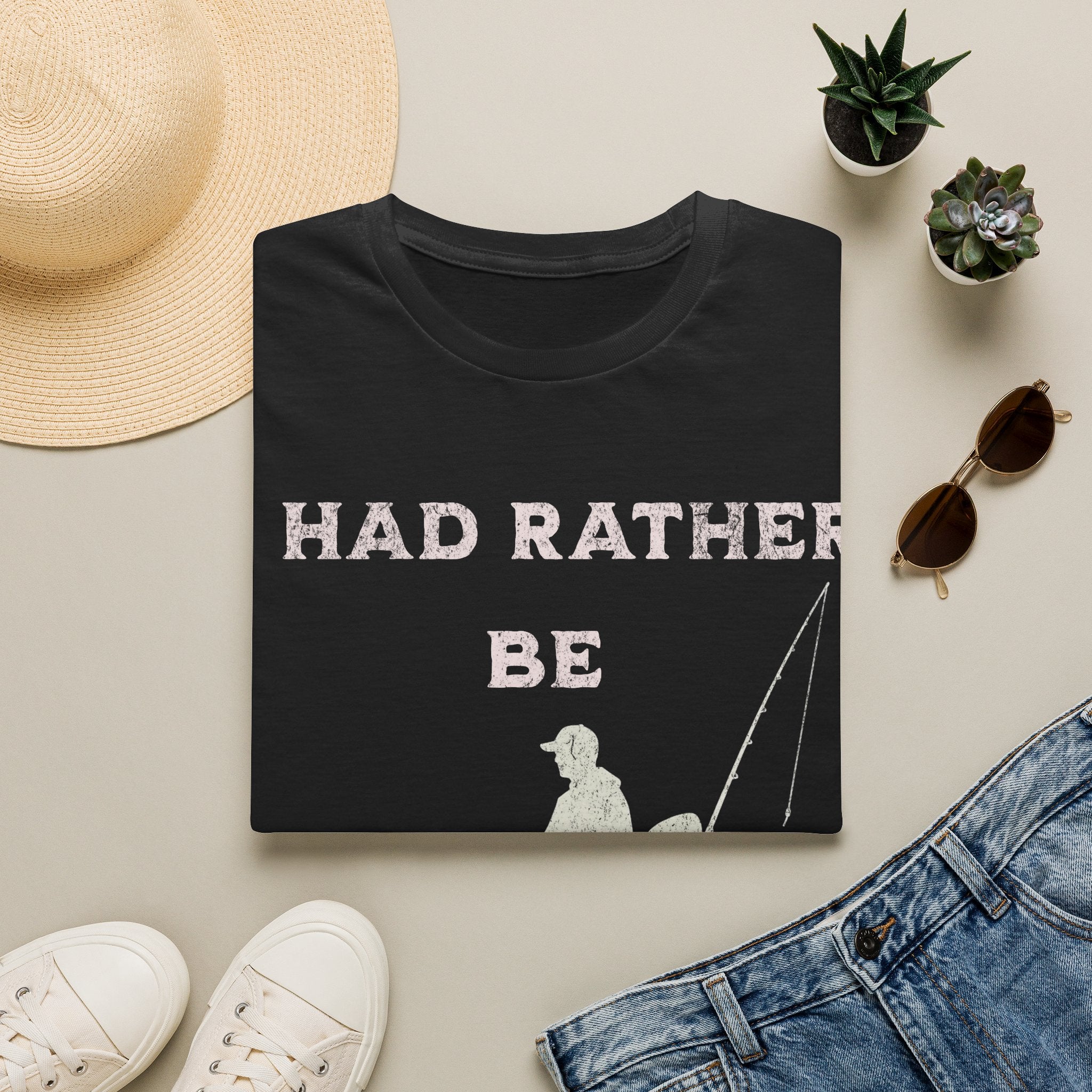 I Had Rather Be Kayak Fishing T-Shirt
