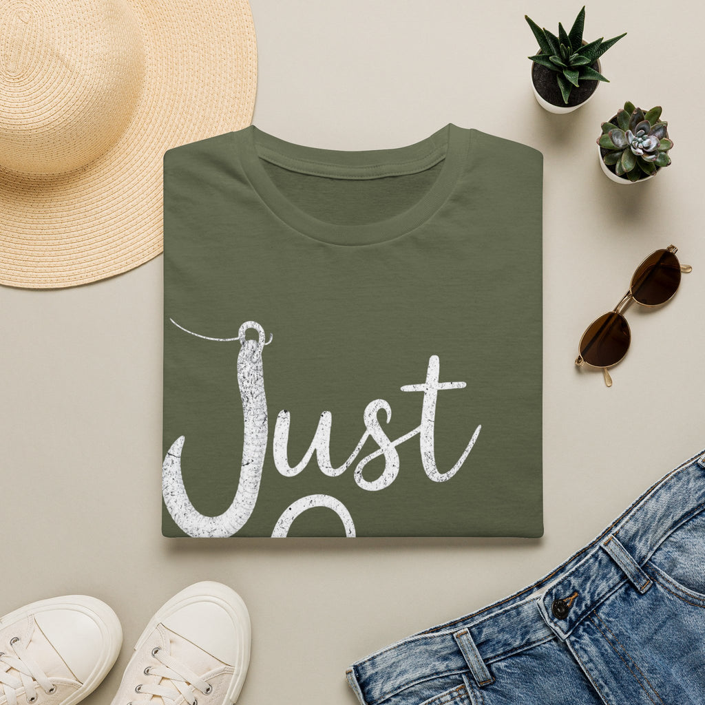 Just Fish T-Shirt — Casual Fishing Graphic Tee