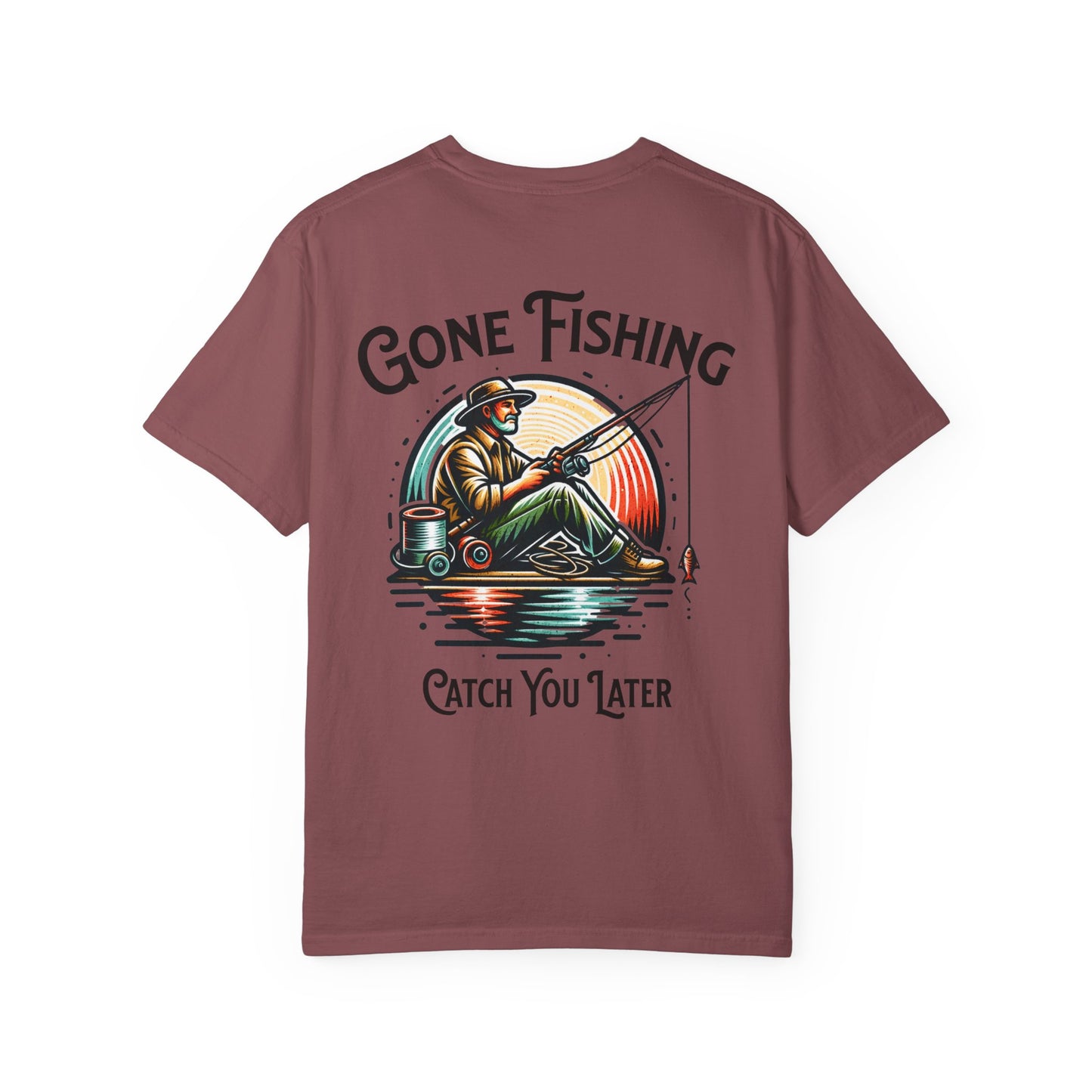 Gone Fishing T-Shirt — 'Catch You Later' Angler Tee