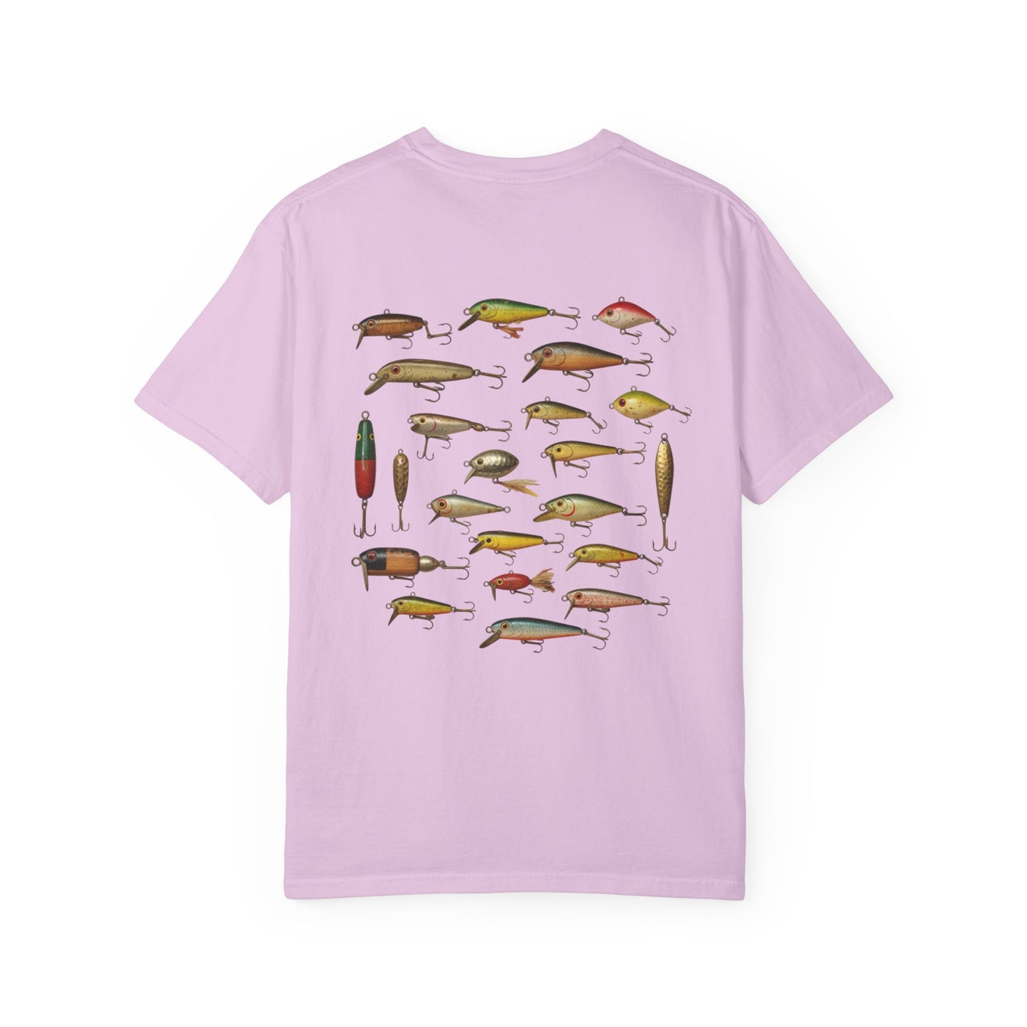 Fishing Lures T-Shirt — Vintage Angler Lure Art Tee - Fishing T Shirt