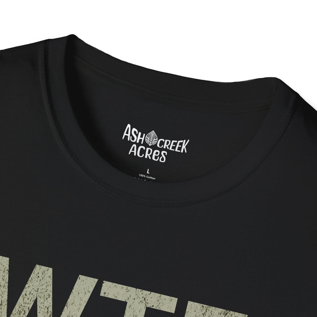 WTF (Where's the Fish) T-Shirt – Black