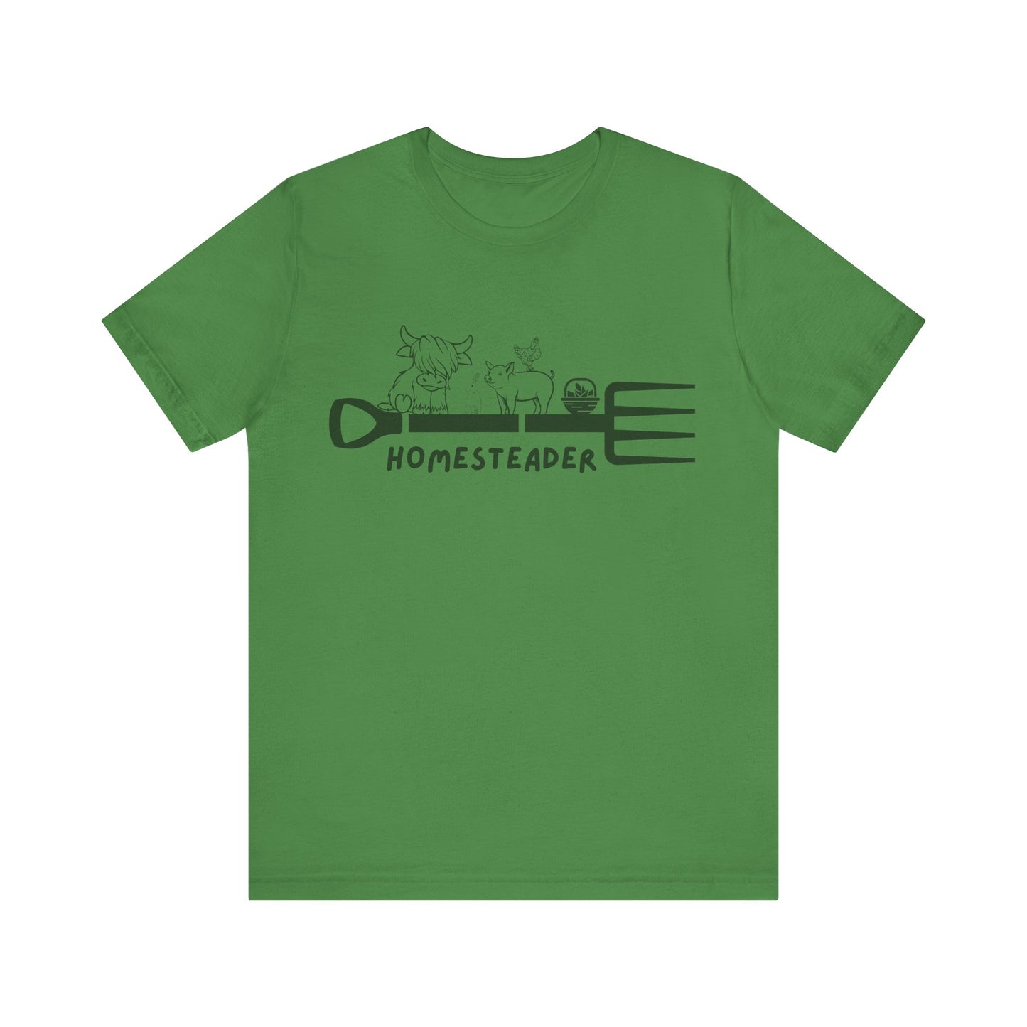Homesteader Garden Fork Farm Animals - Unisex T-Shirt