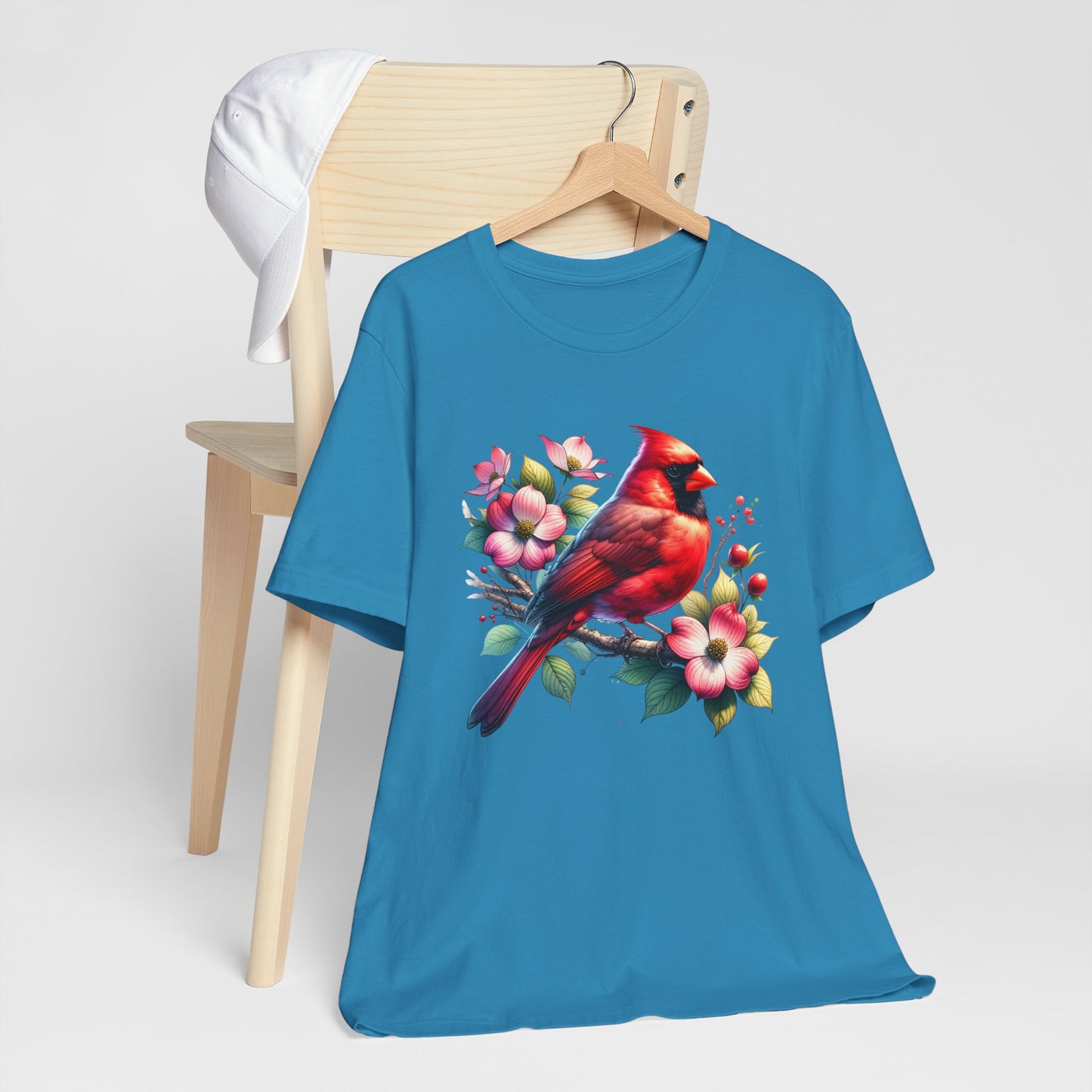 Cardinal And Dogwood - Unisex T-Shirt