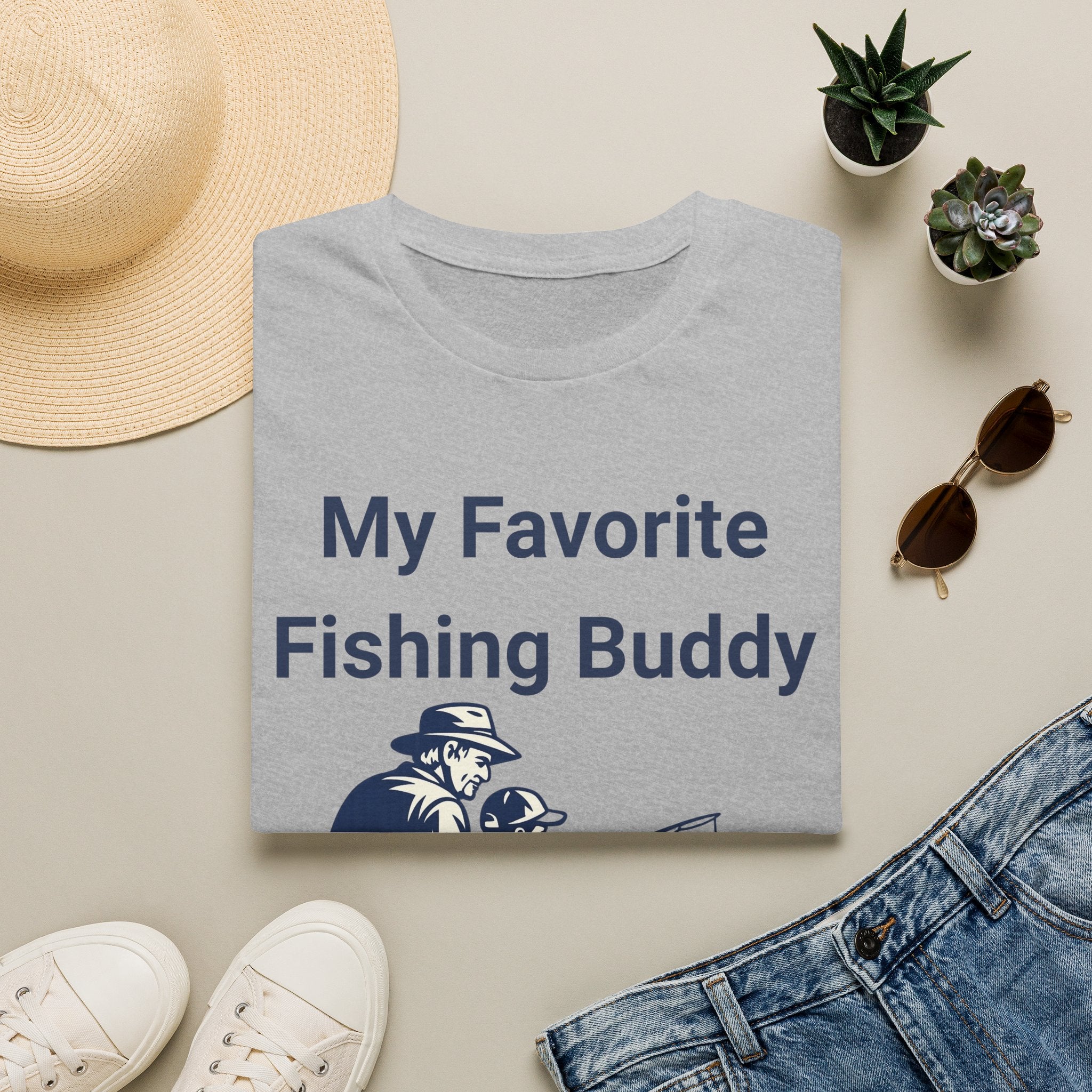 My Favorite Fishing Buddy Calls Me Grandpa T-Shirt