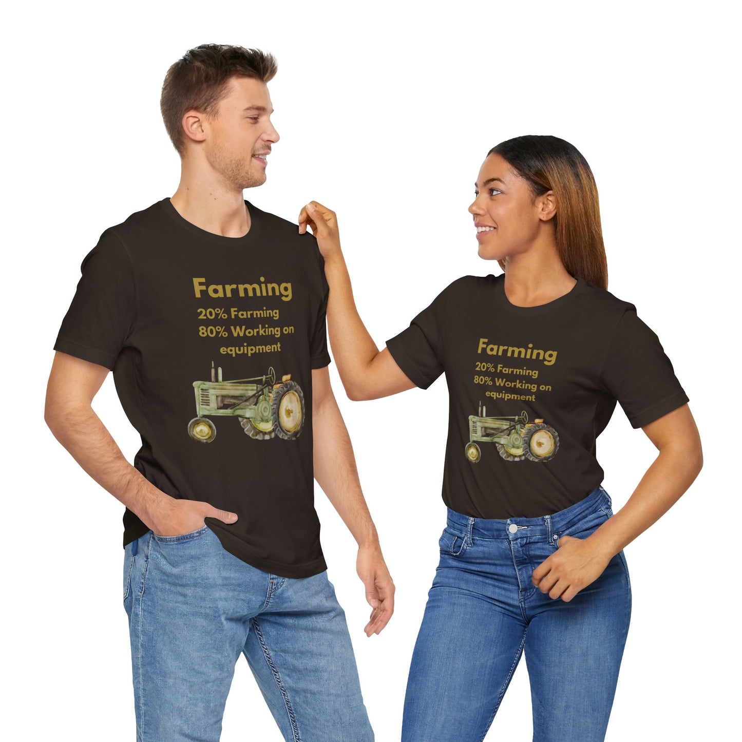 Farming, 20% Farming 80% Working On Equipment - Unisex T-Shirt