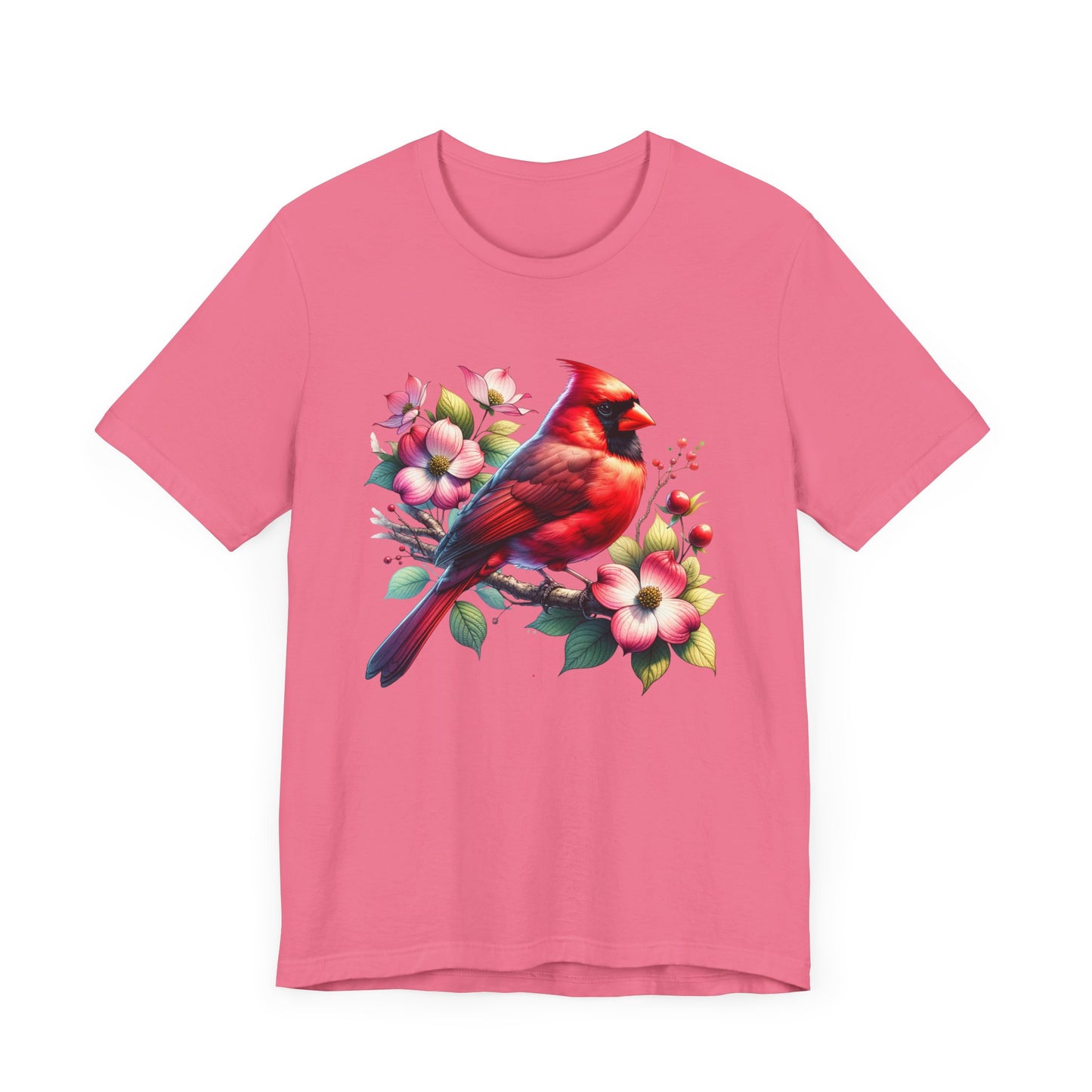 Cardinal And Dogwood - Unisex T-Shirt