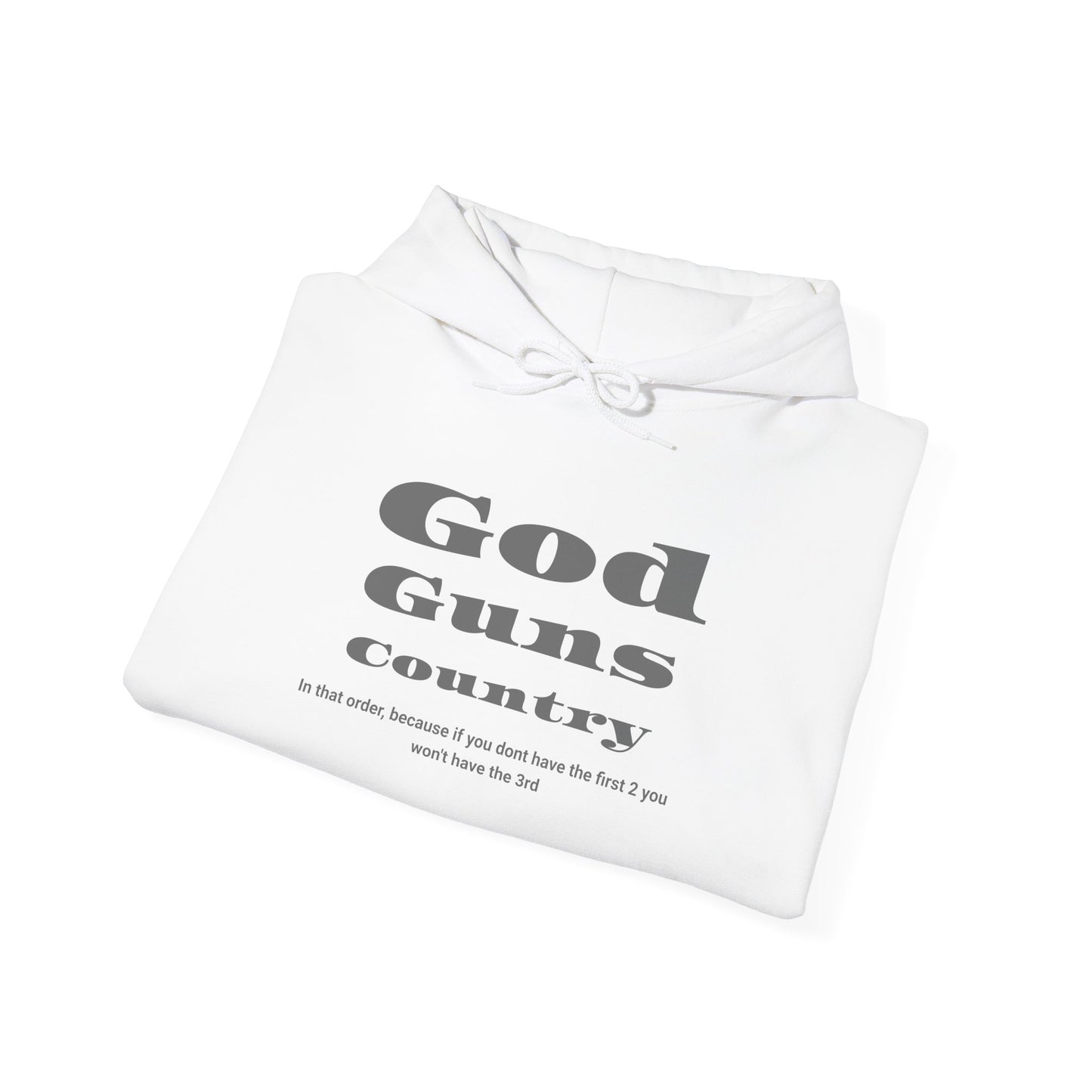 God Guns Country - Unisex Hoodie