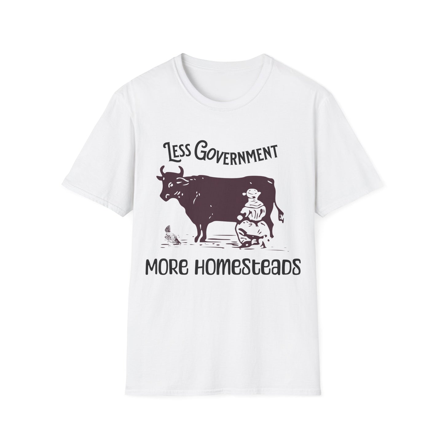 Less Government More Homesteads - Unisex T-Shirt