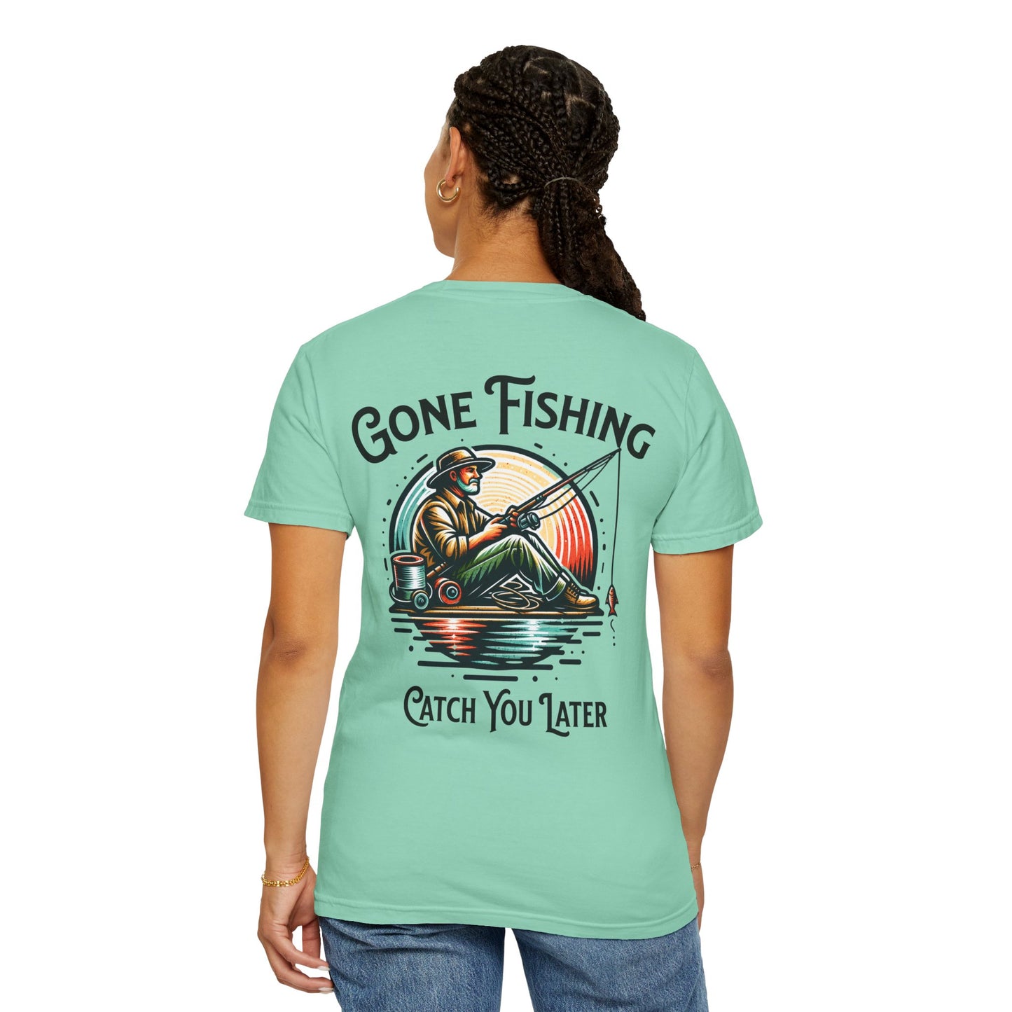 Gone Fishing T-Shirt — 'Catch You Later' Angler Tee