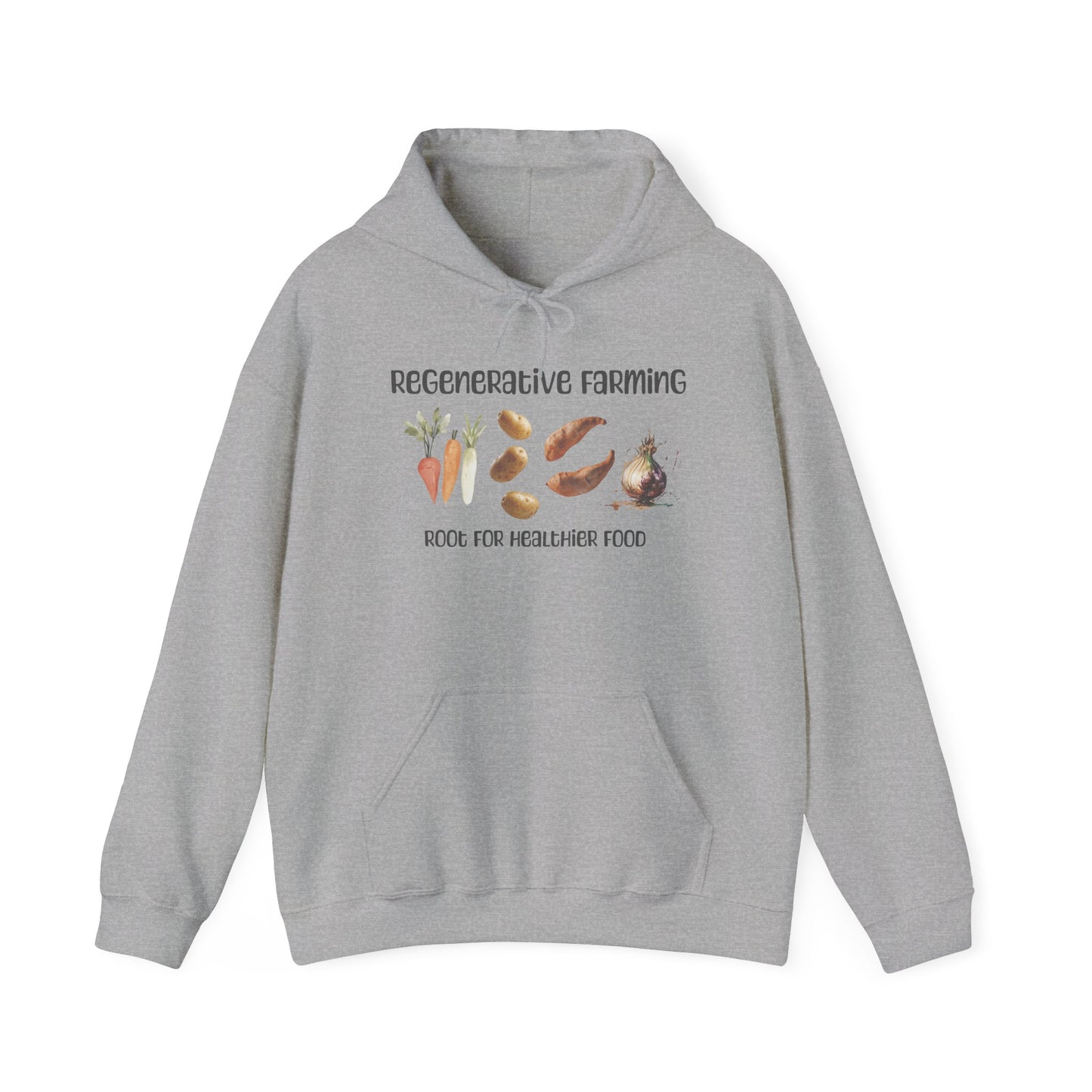 Regenerative Farming Root For Healthier Food - Unisex Hoodie