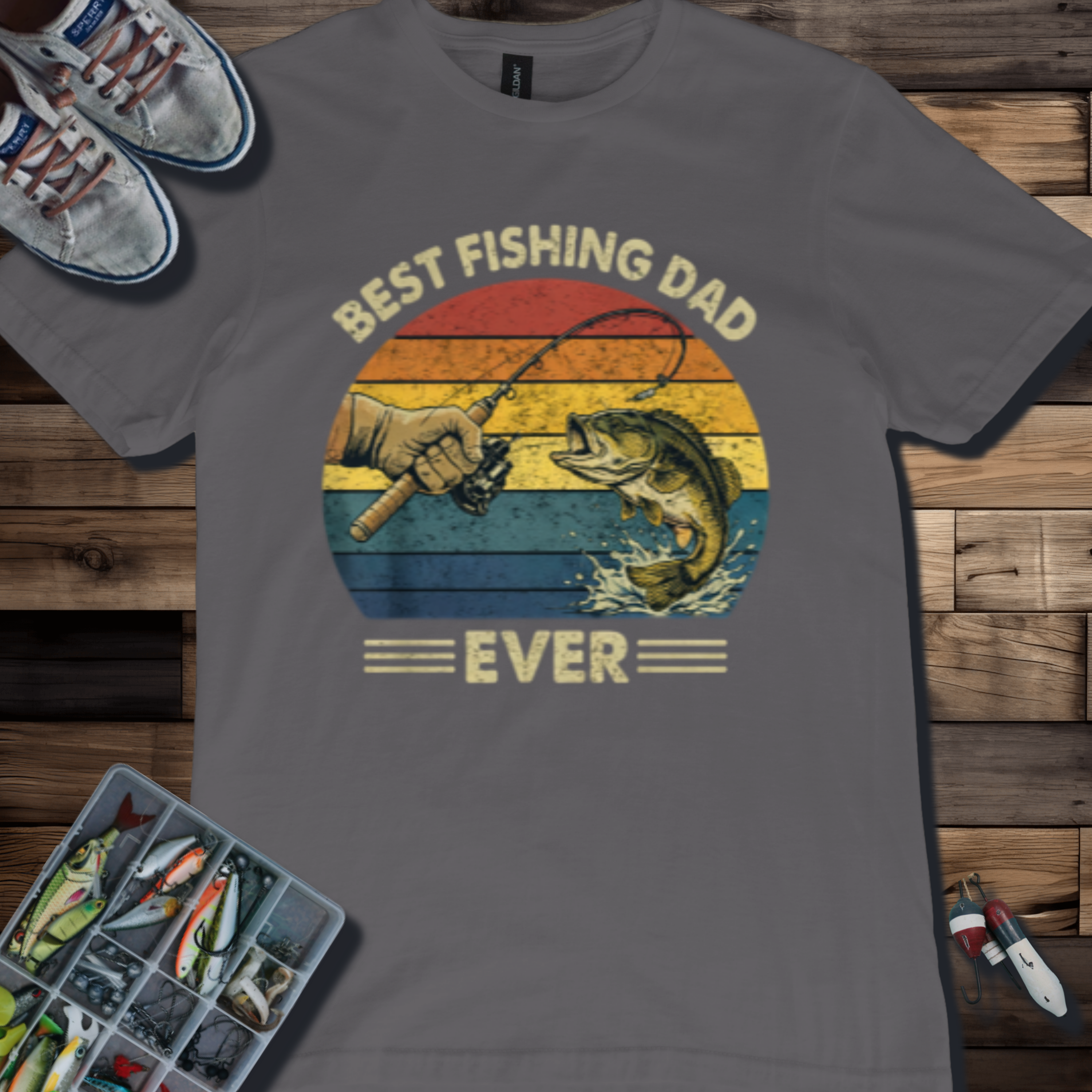Best Fishing Dad Ever T-Shirt