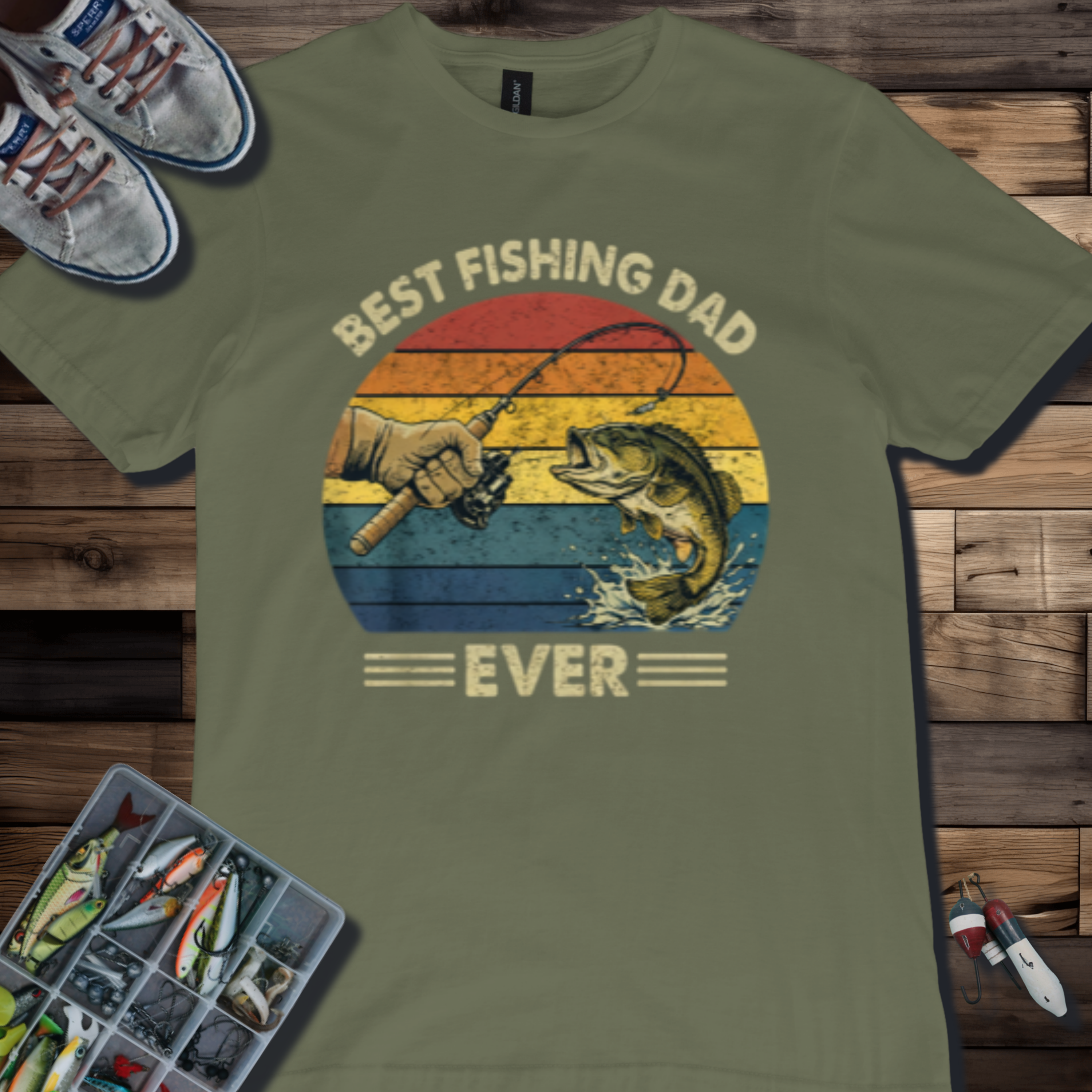 Best Fishing Dad Ever T-Shirt