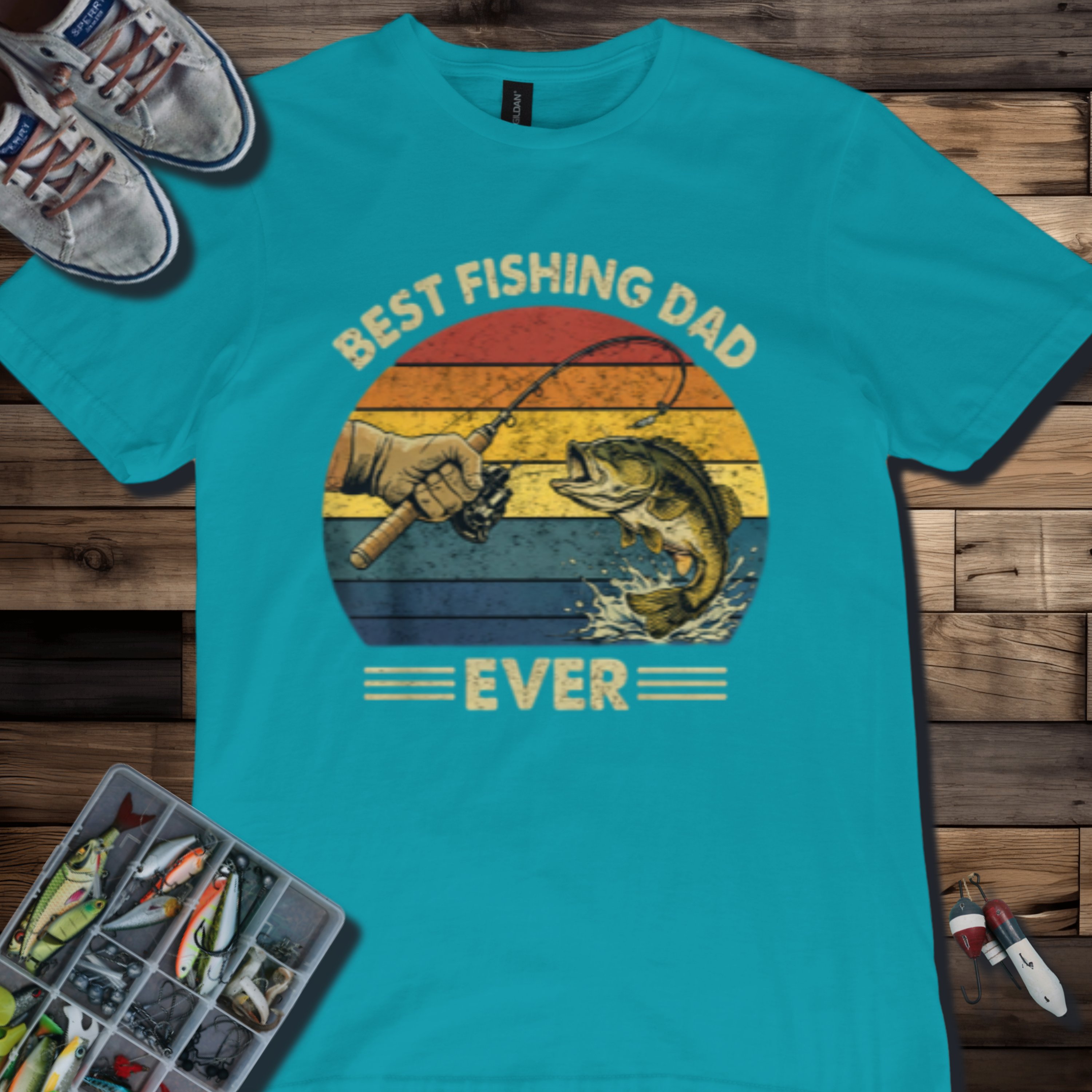 Best Fishing Dad Ever T-Shirt