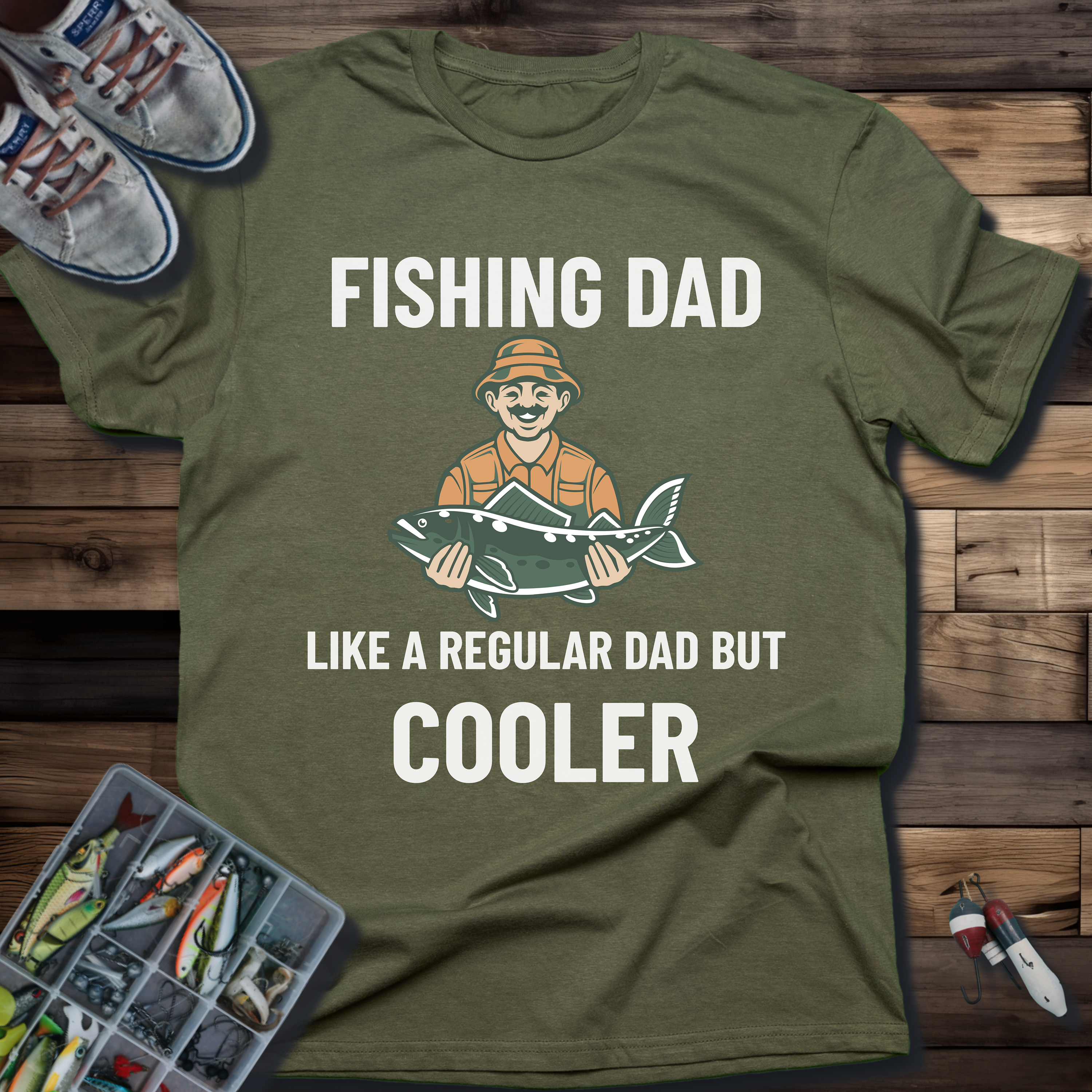 FISHING DAD T-SHIRT