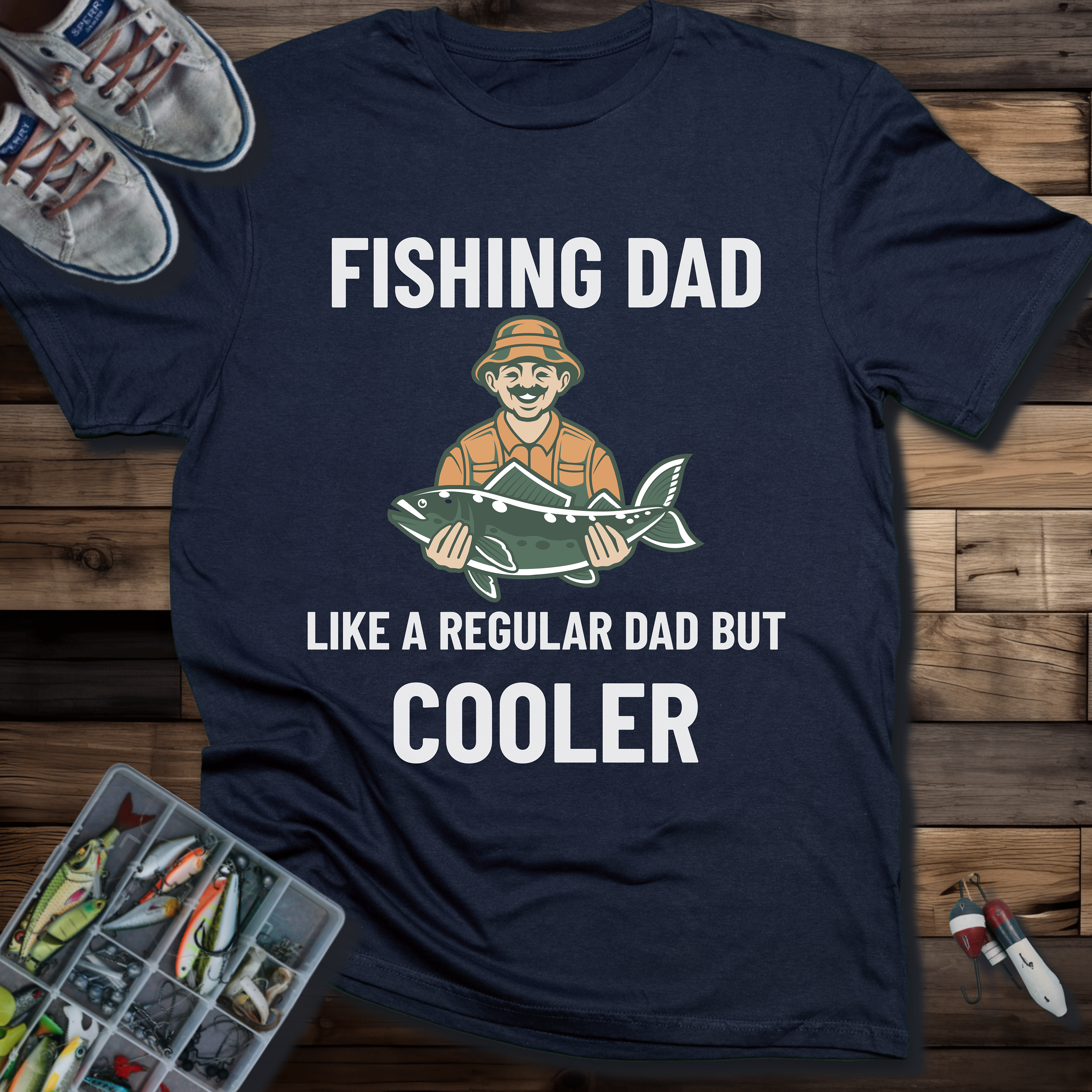 FISHING DAD T-SHIRT