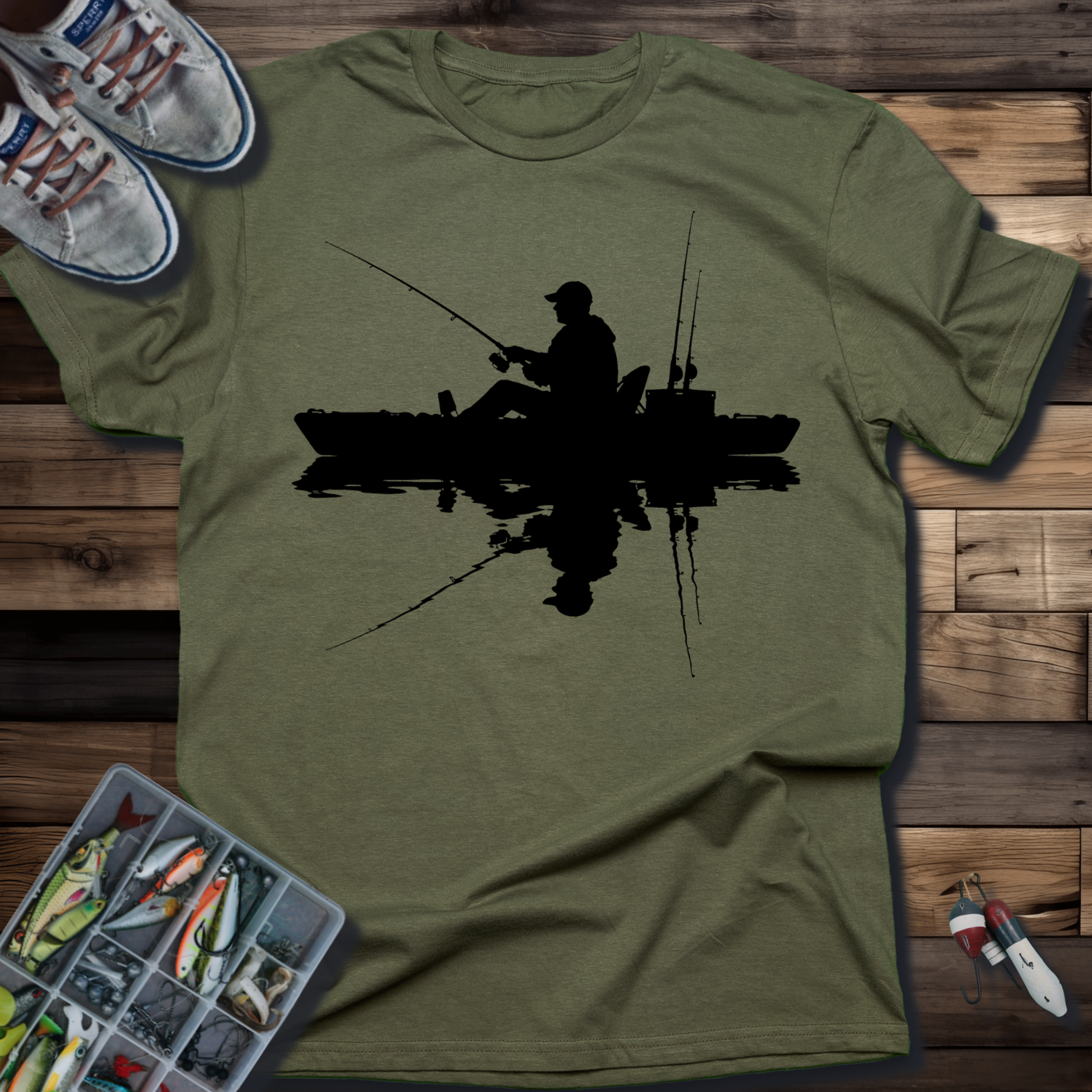 Kayak Angler Reflection T-Shirt