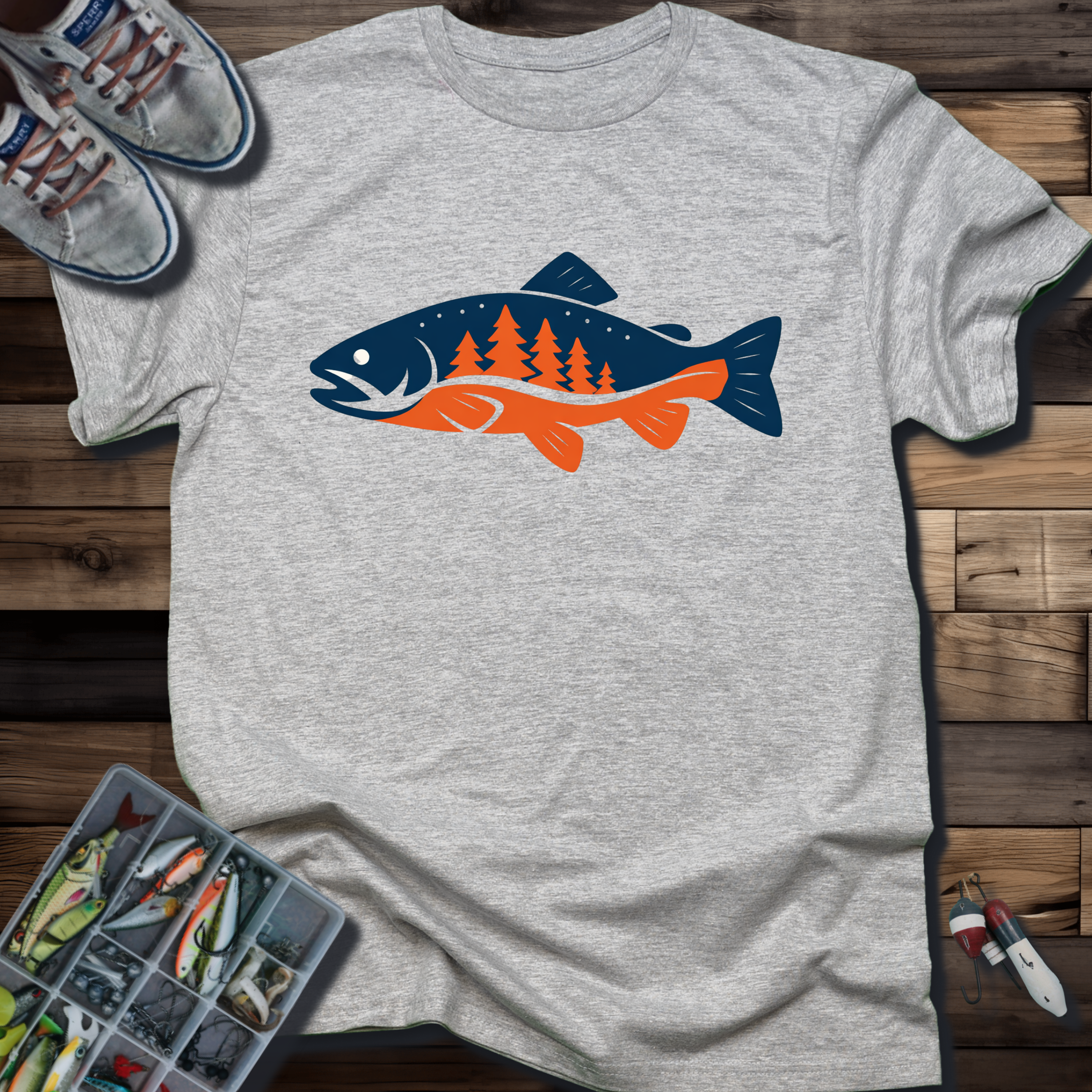 FOREST TROUT OUTDOOR ADVENTURE T-SHIRT