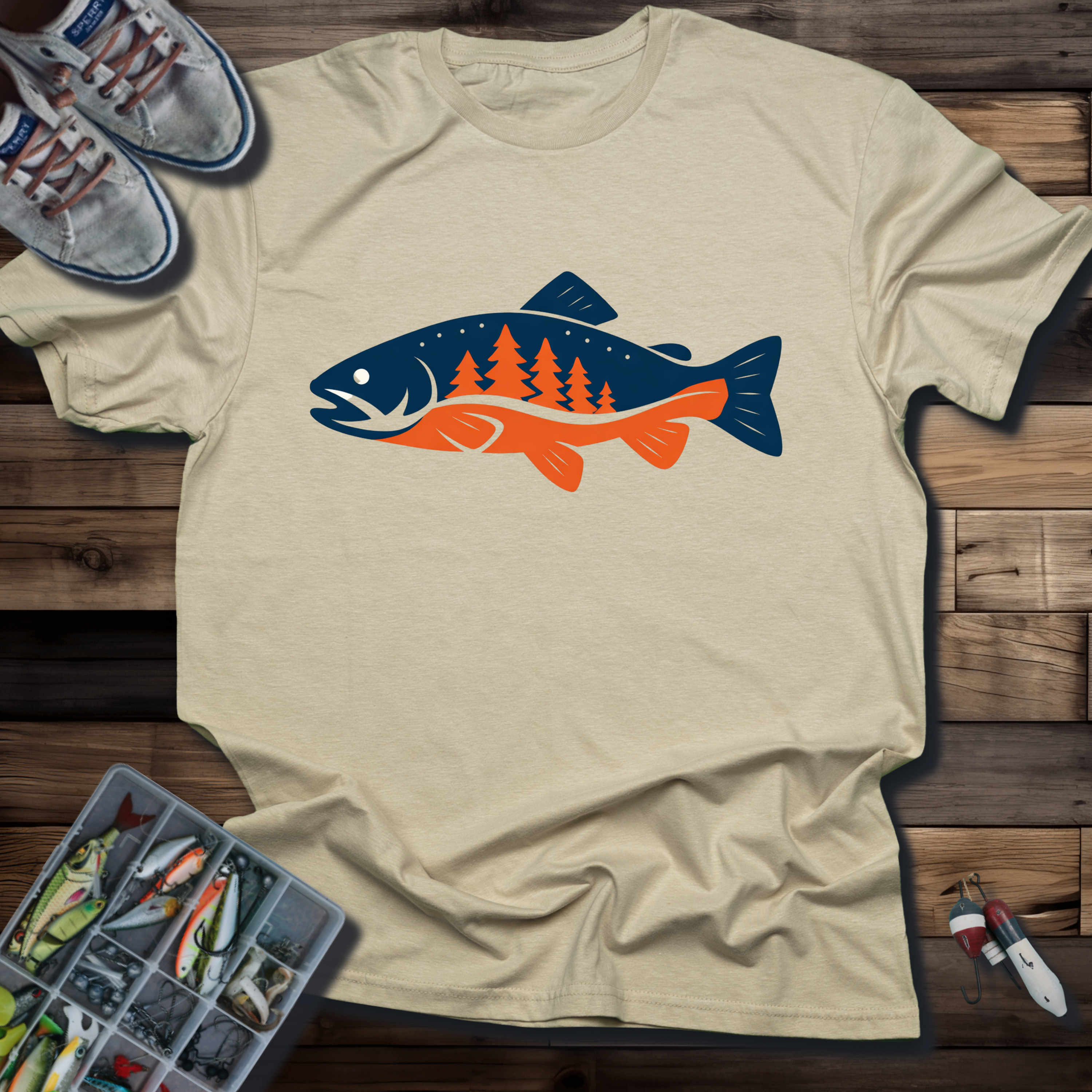 FOREST TROUT OUTDOOR ADVENTURE T-SHIRT