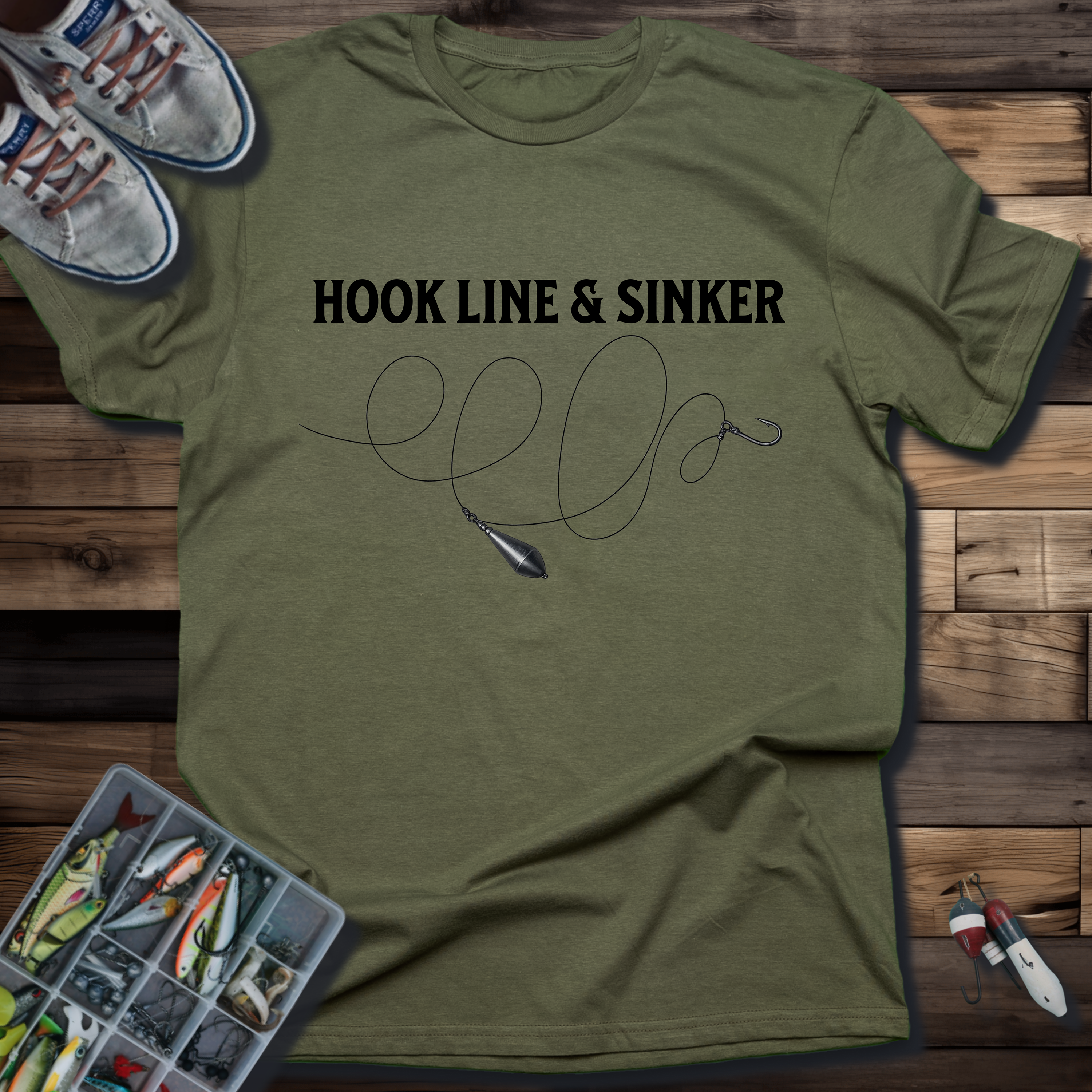 HOOK LINE & SINKER T-SHIRT