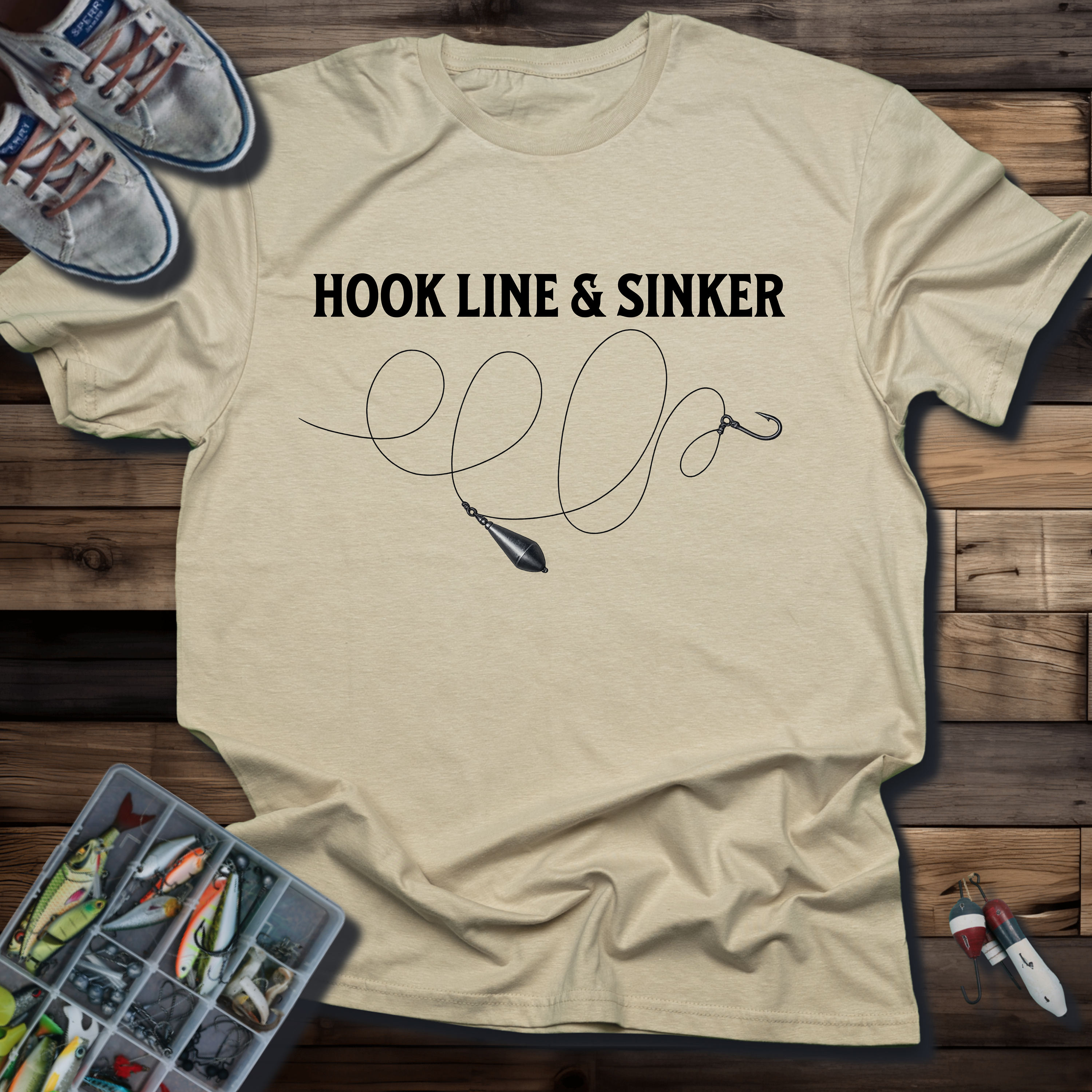 HOOK LINE & SINKER T-SHIRT