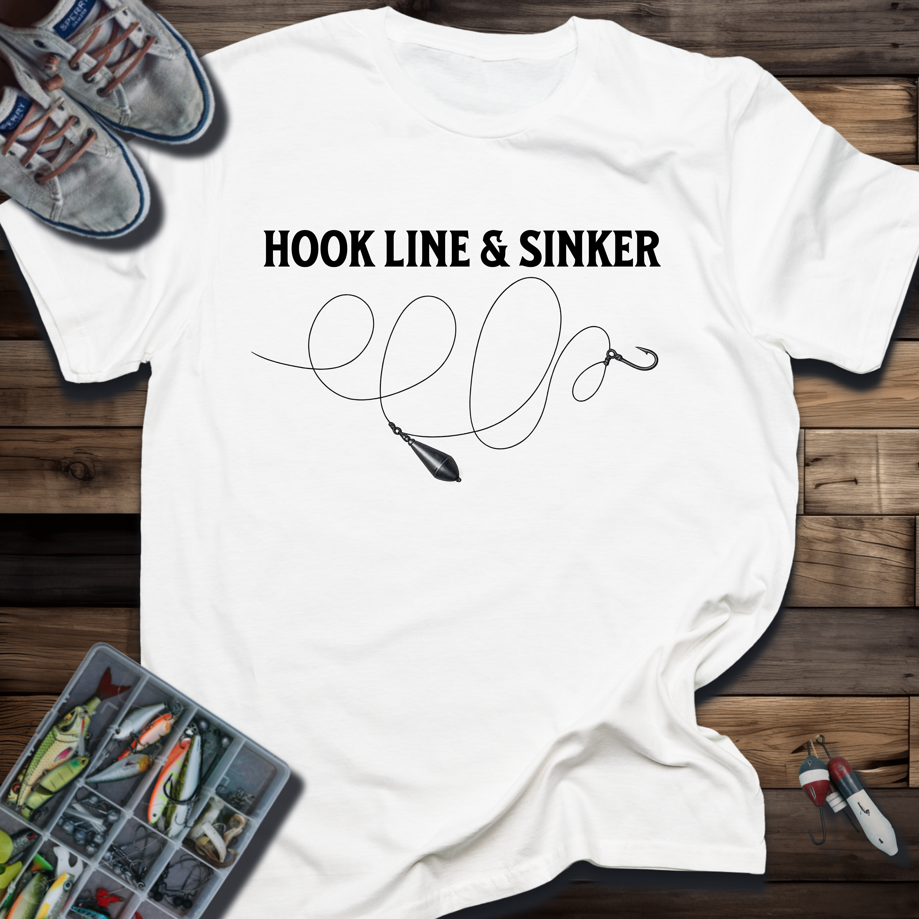 HOOK LINE & SINKER T-SHIRT