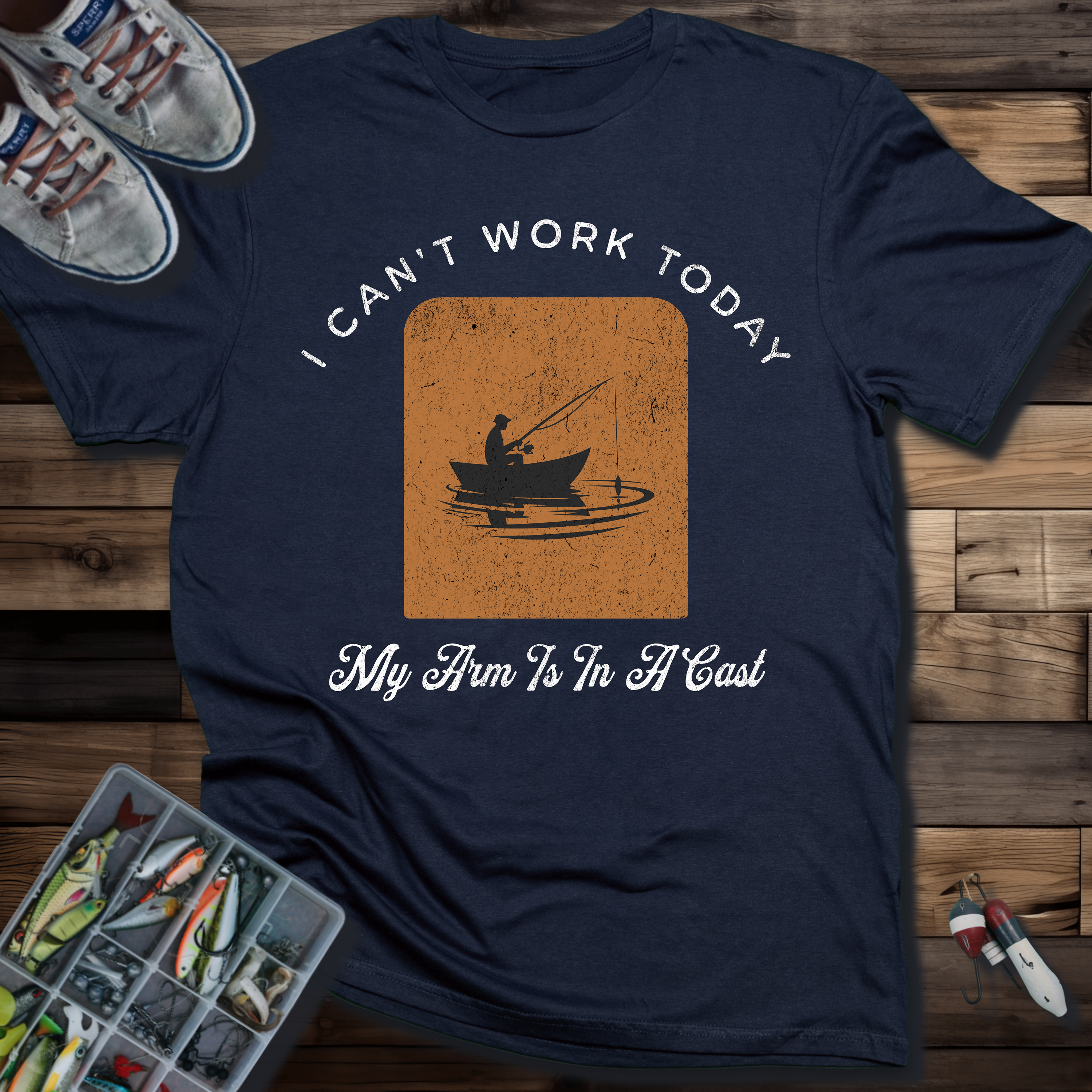 I CANT WORK TODAY T-SHIRT