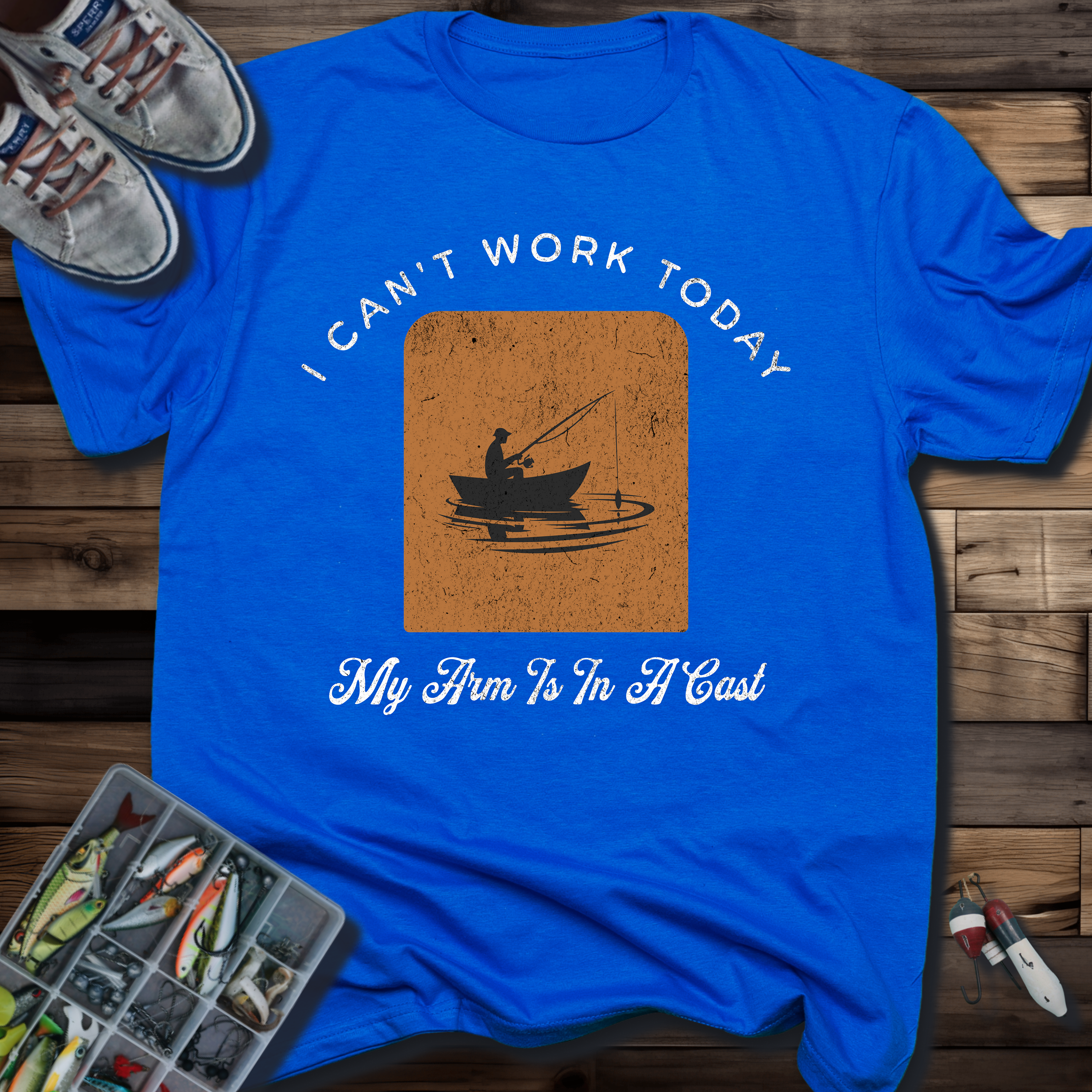 I CANT WORK TODAY T-SHIRT