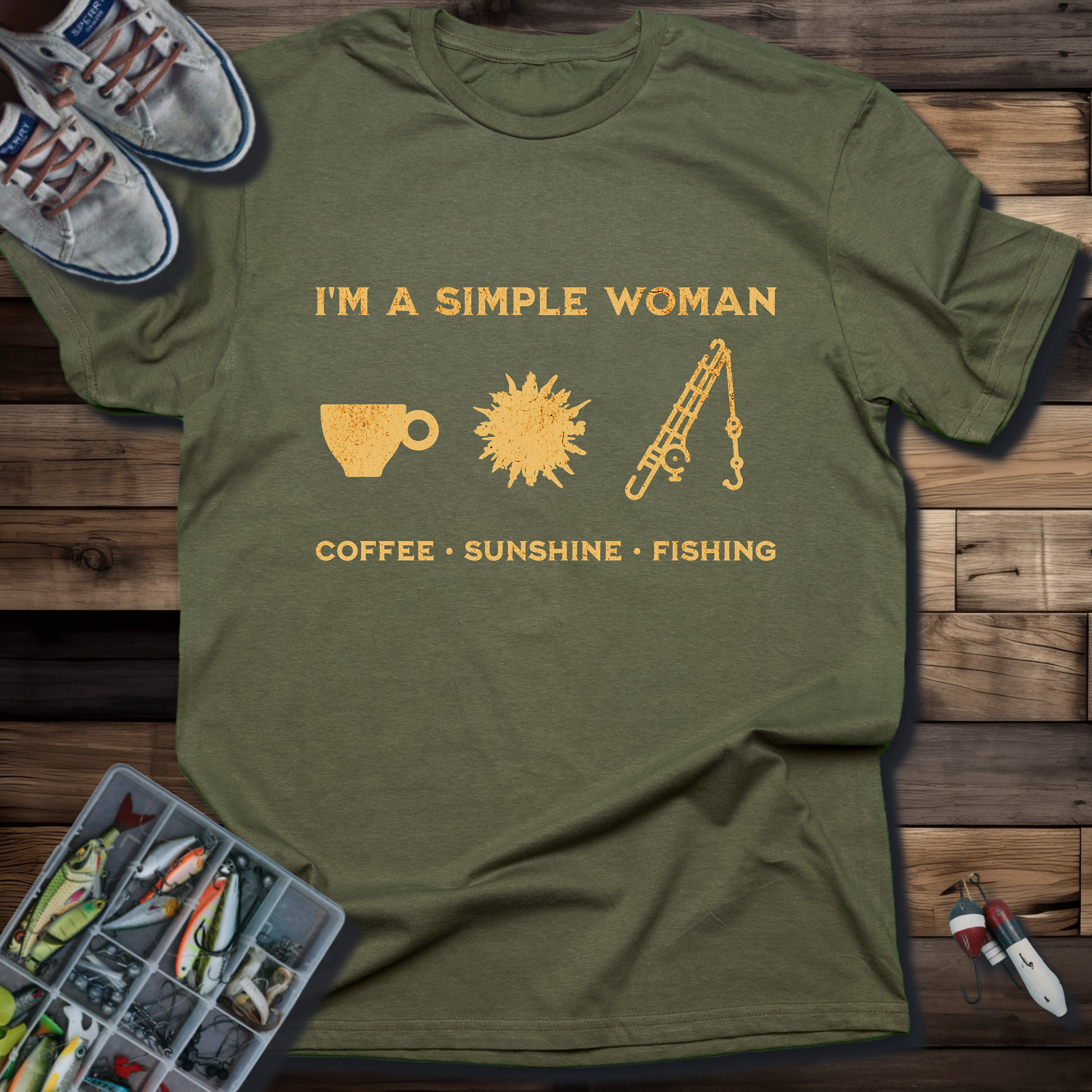 I'M A SIMPLE WOMAN T-SHIRT