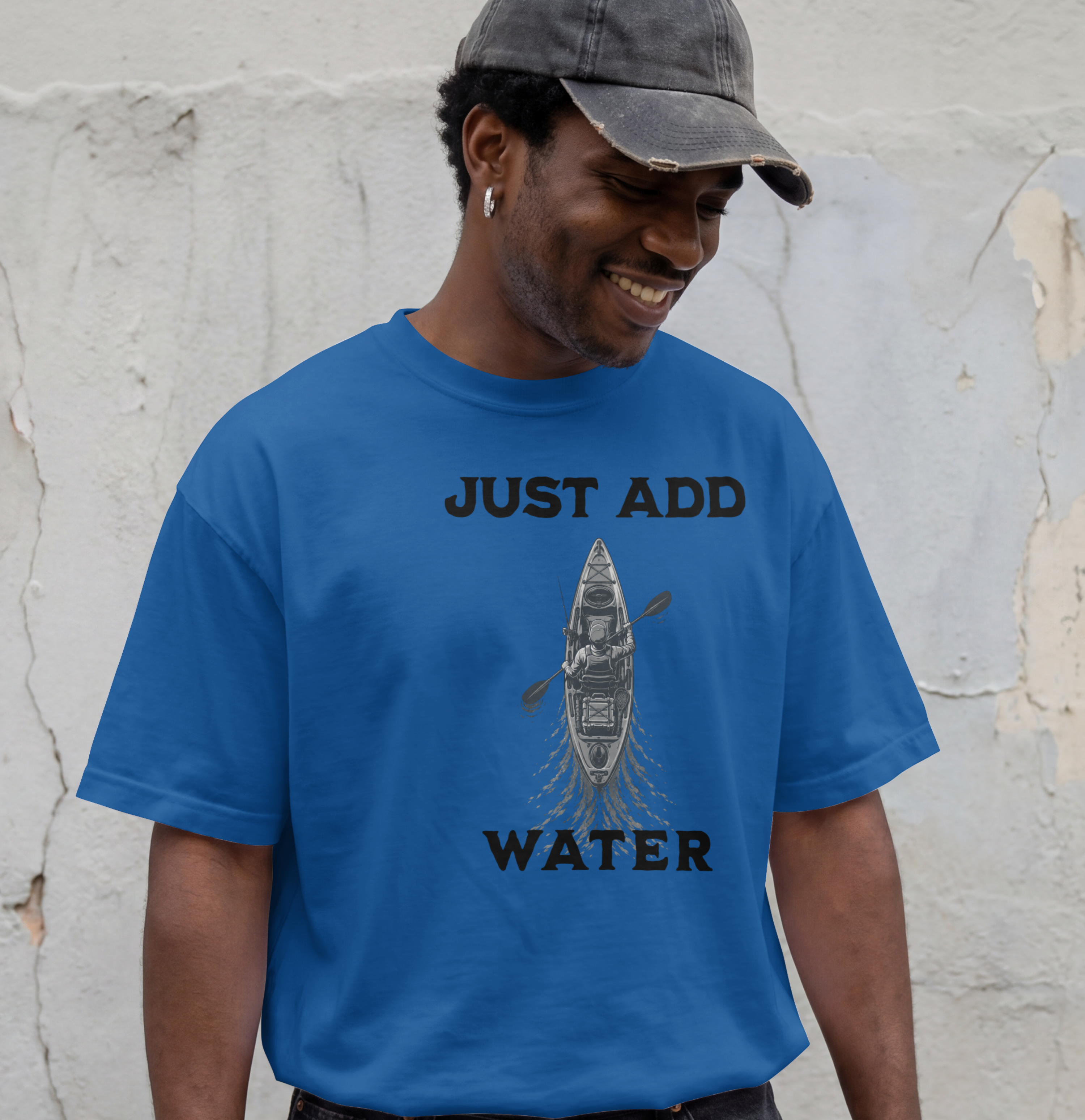 Just Add Water Kayak Fishing T-Shirt