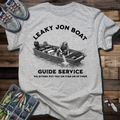 Leaky Jon Boat Guide Service T-Shirt