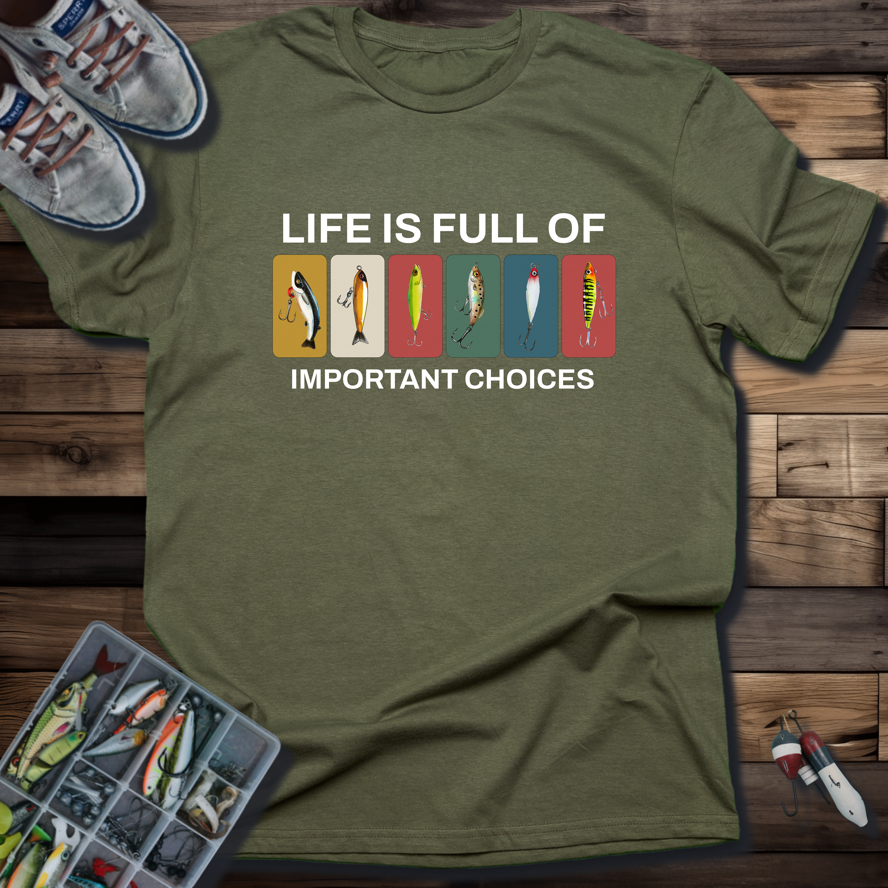 LIFE IS FULL OF CHOICES T-SHIRT