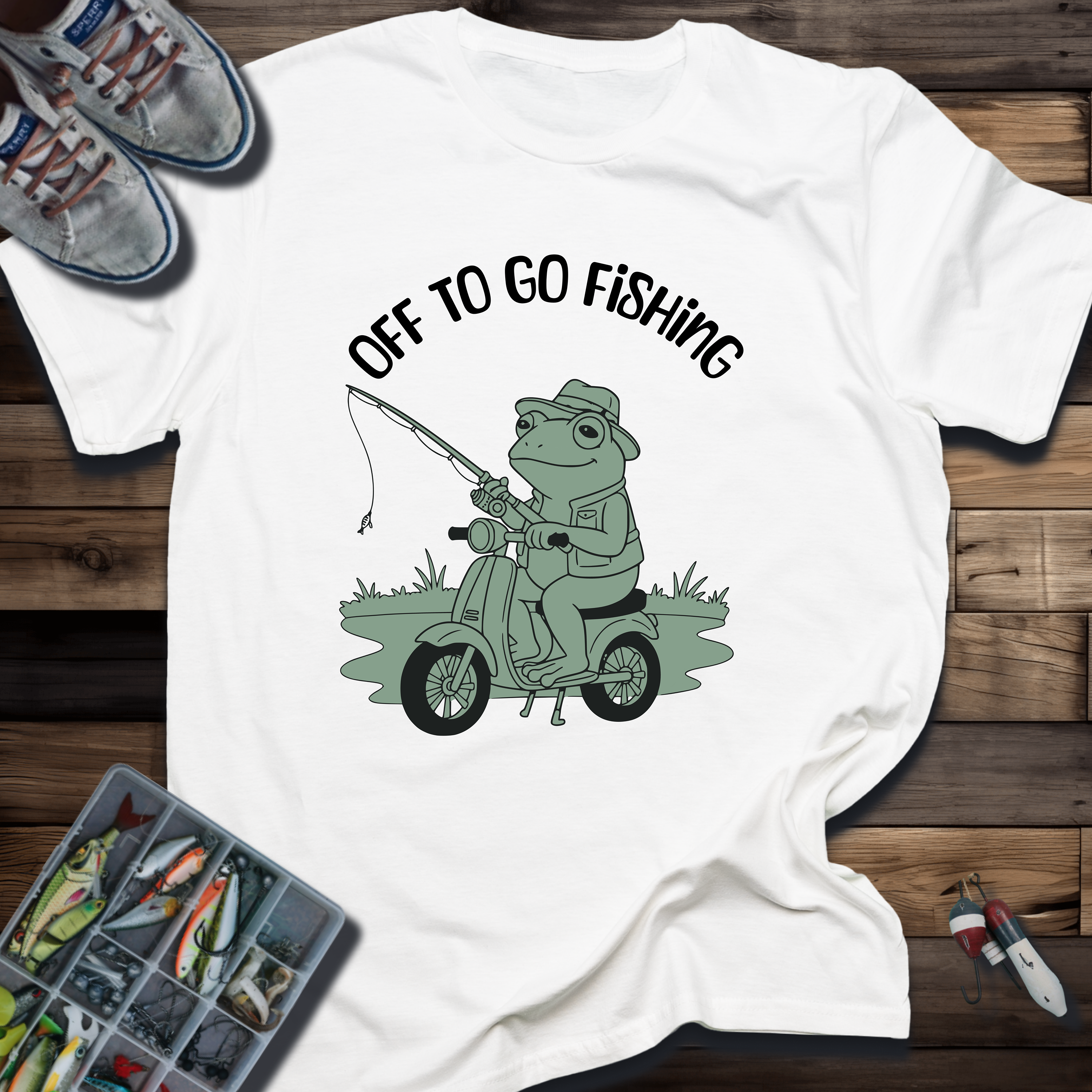 Off to Go Fishing T-Shirt