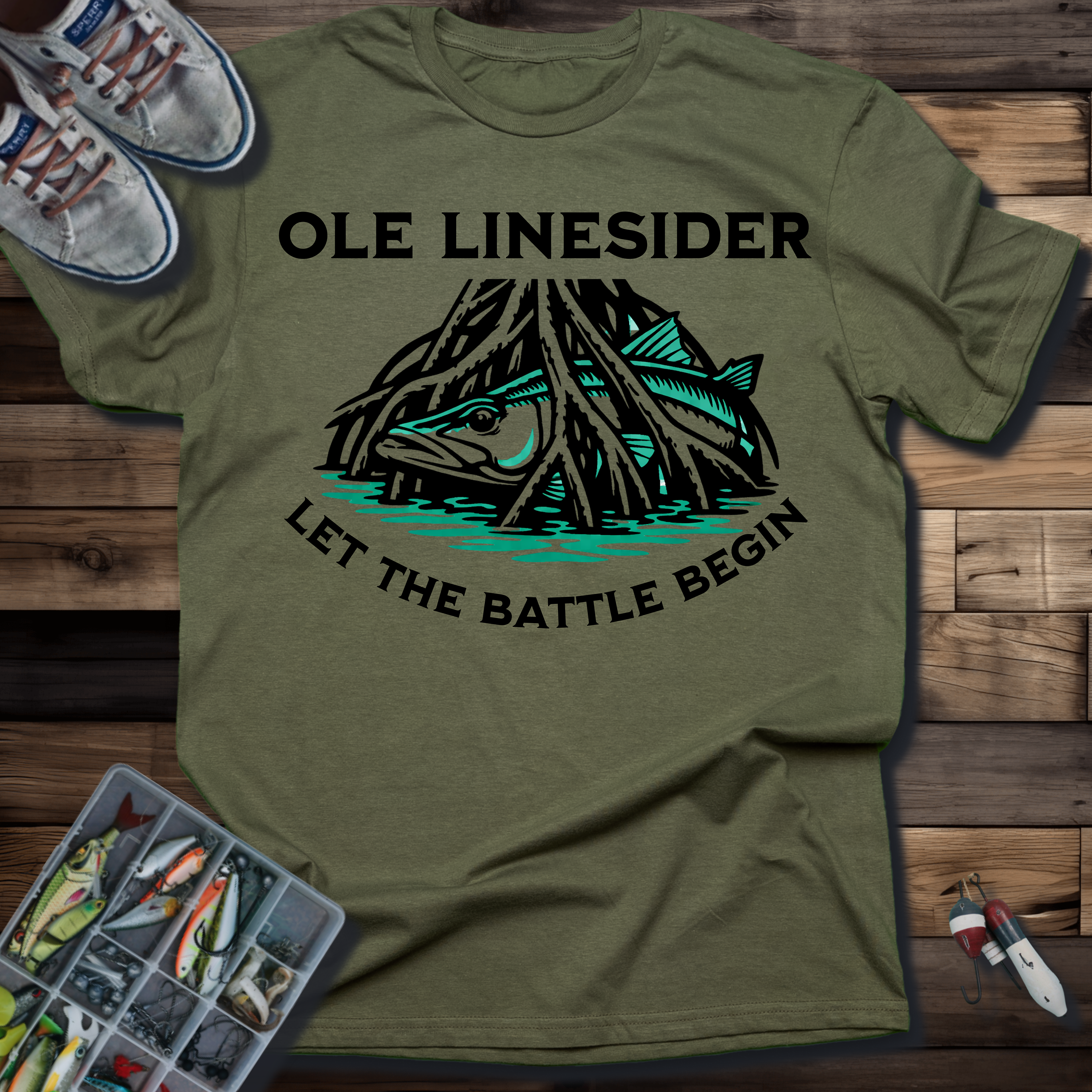 Ole Linesider Let the Battle Begin T-Shirt