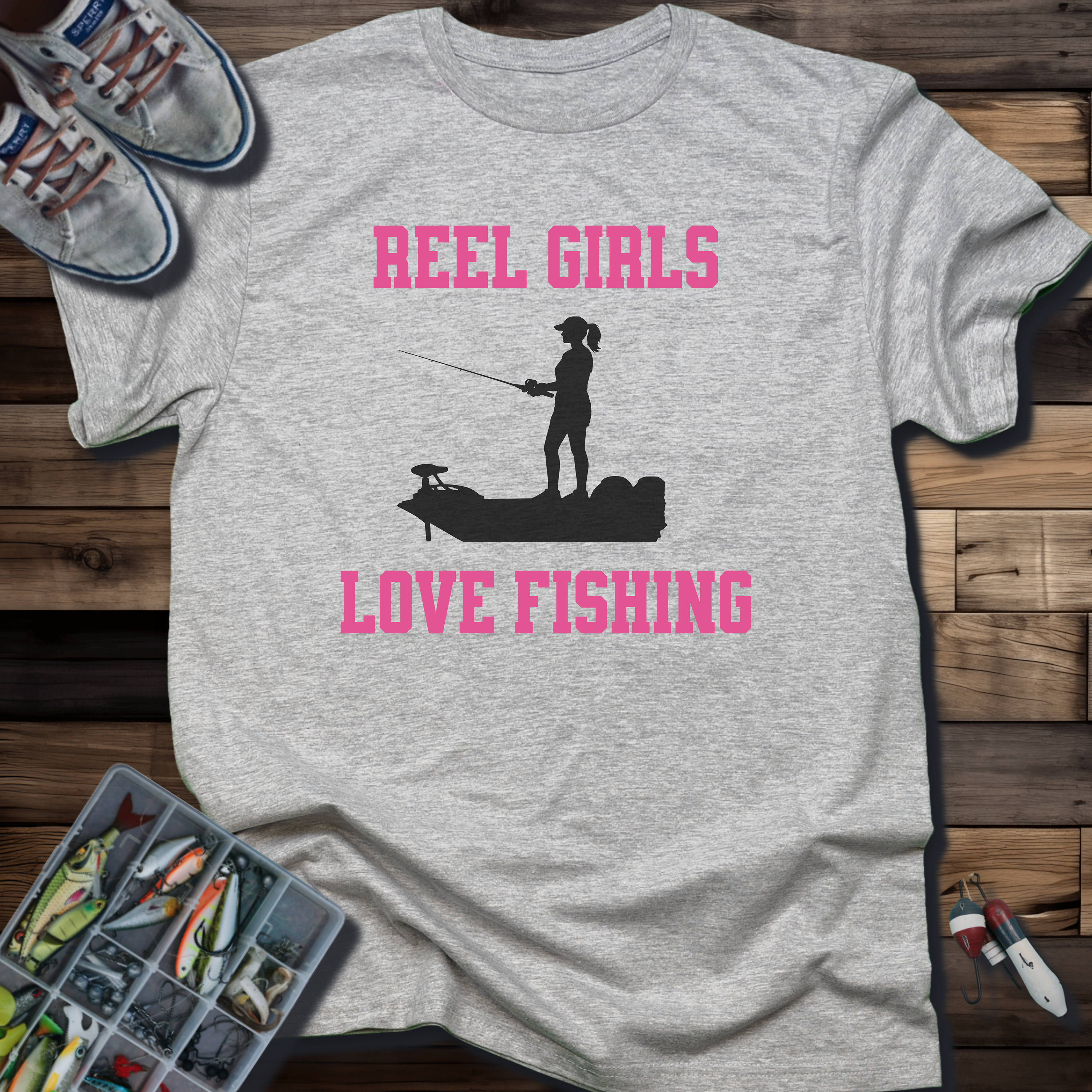 Reel Girls Love Fishing T-Shirt
