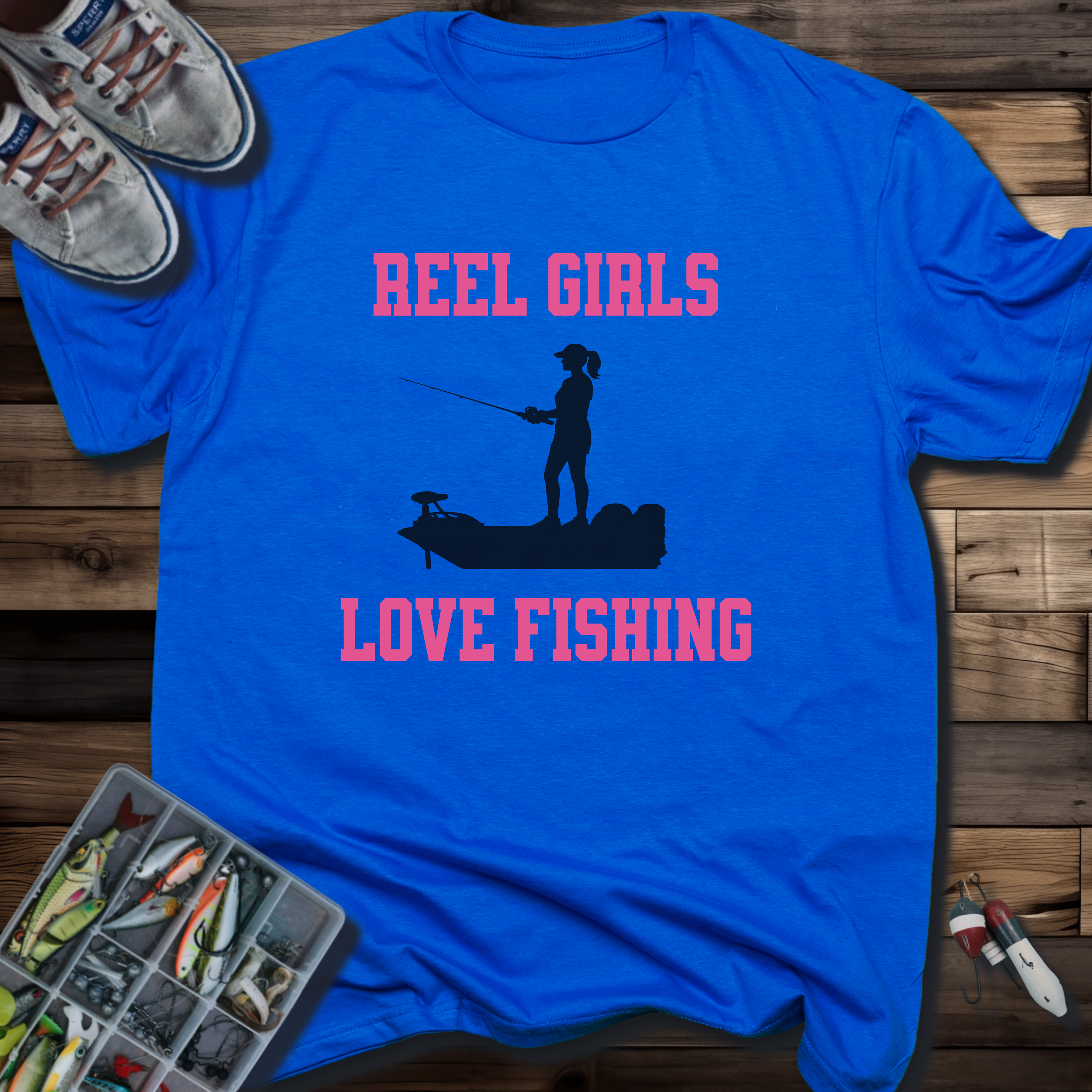 Reel Girls Love Fishing T-Shirt