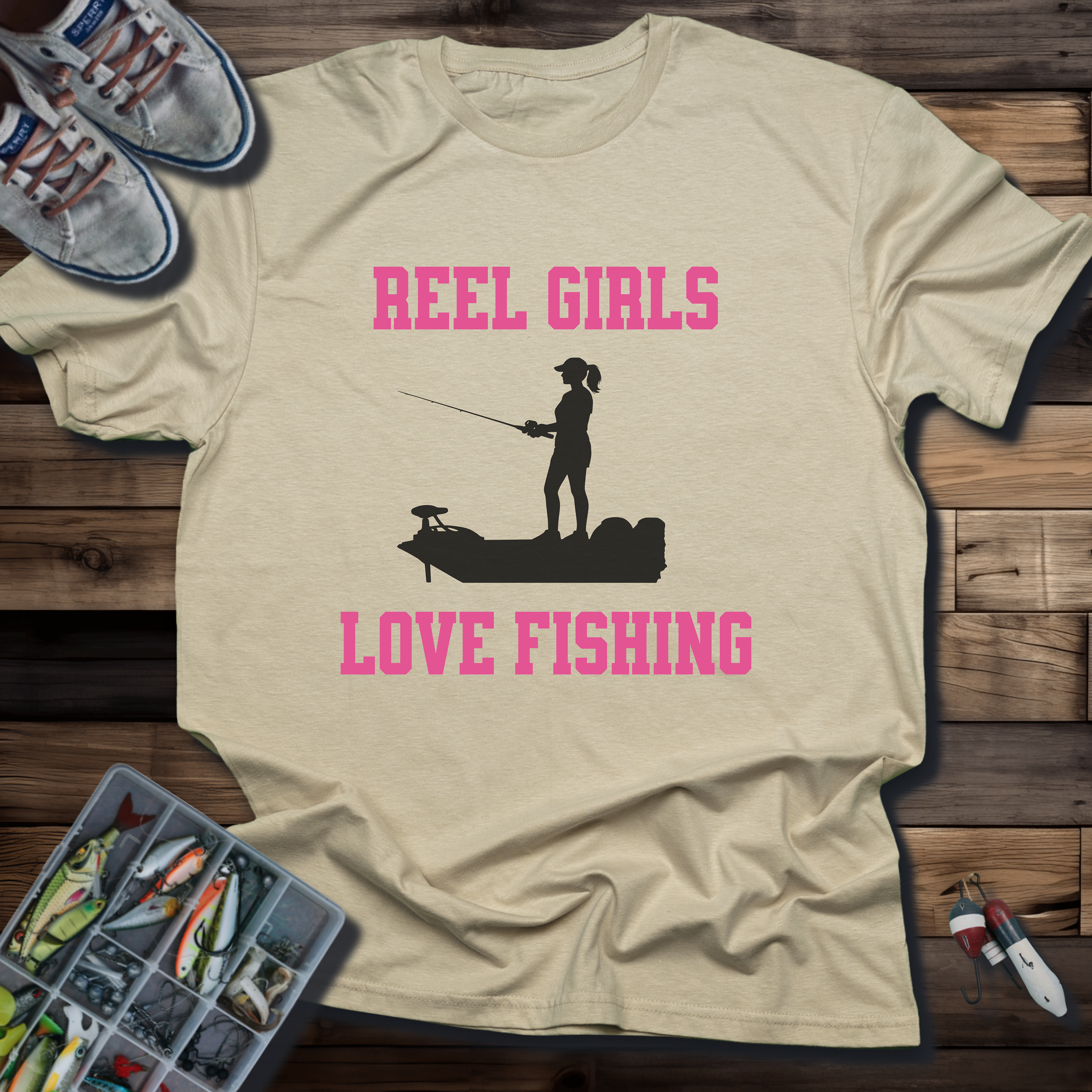 Reel Girls Love Fishing T-Shirt