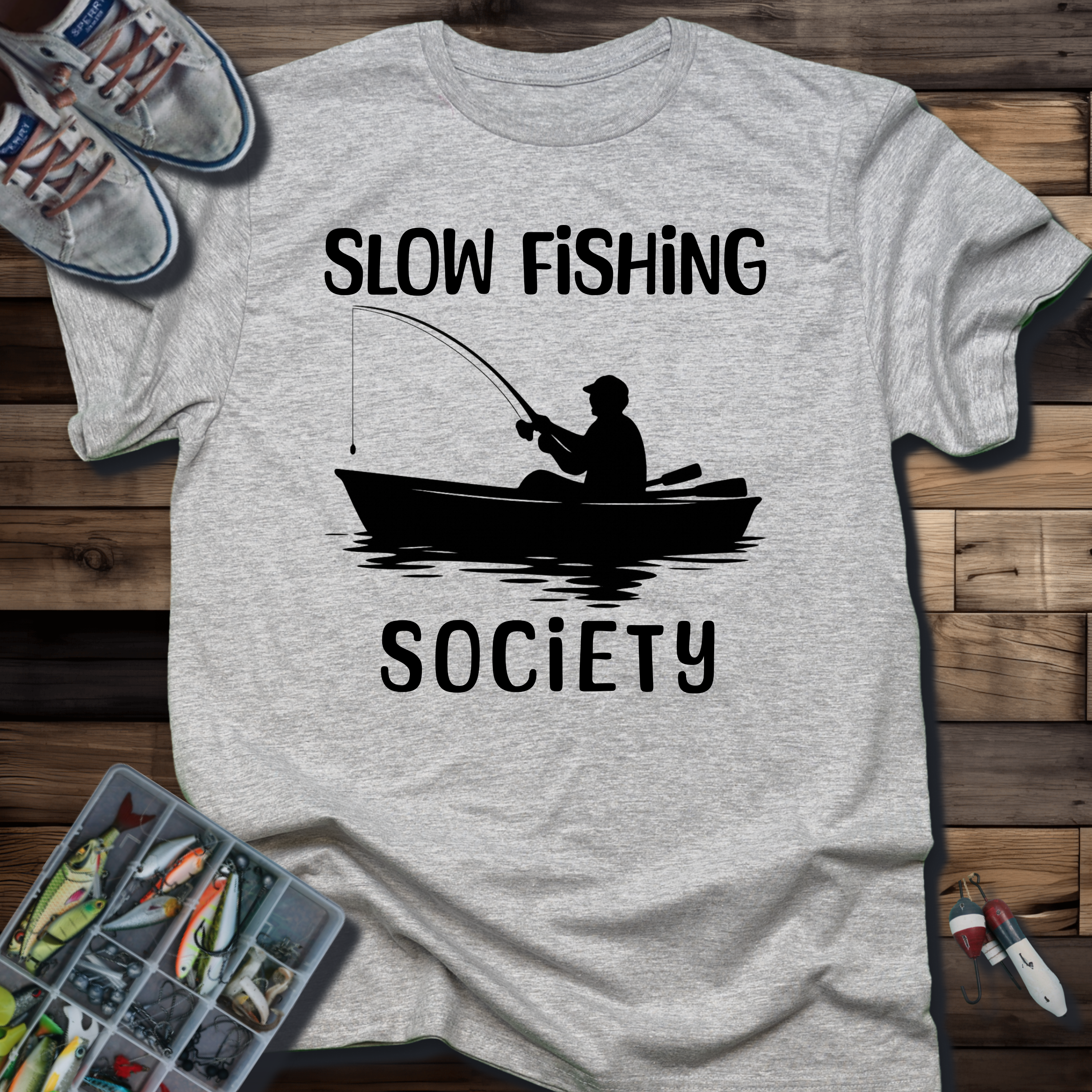 Slow Fishing Society T-Shirt