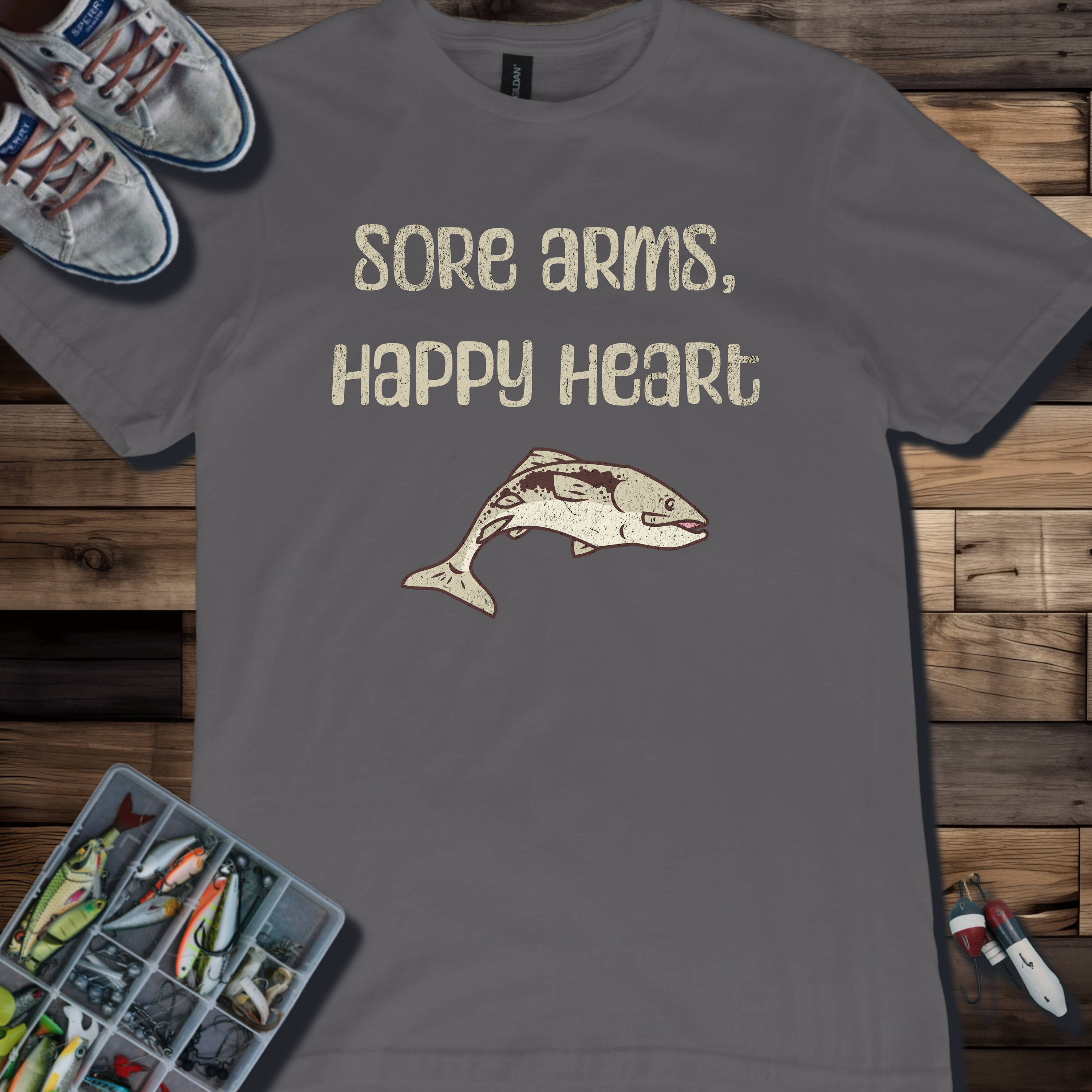Sore Arms, Happy Heart T-Shirt