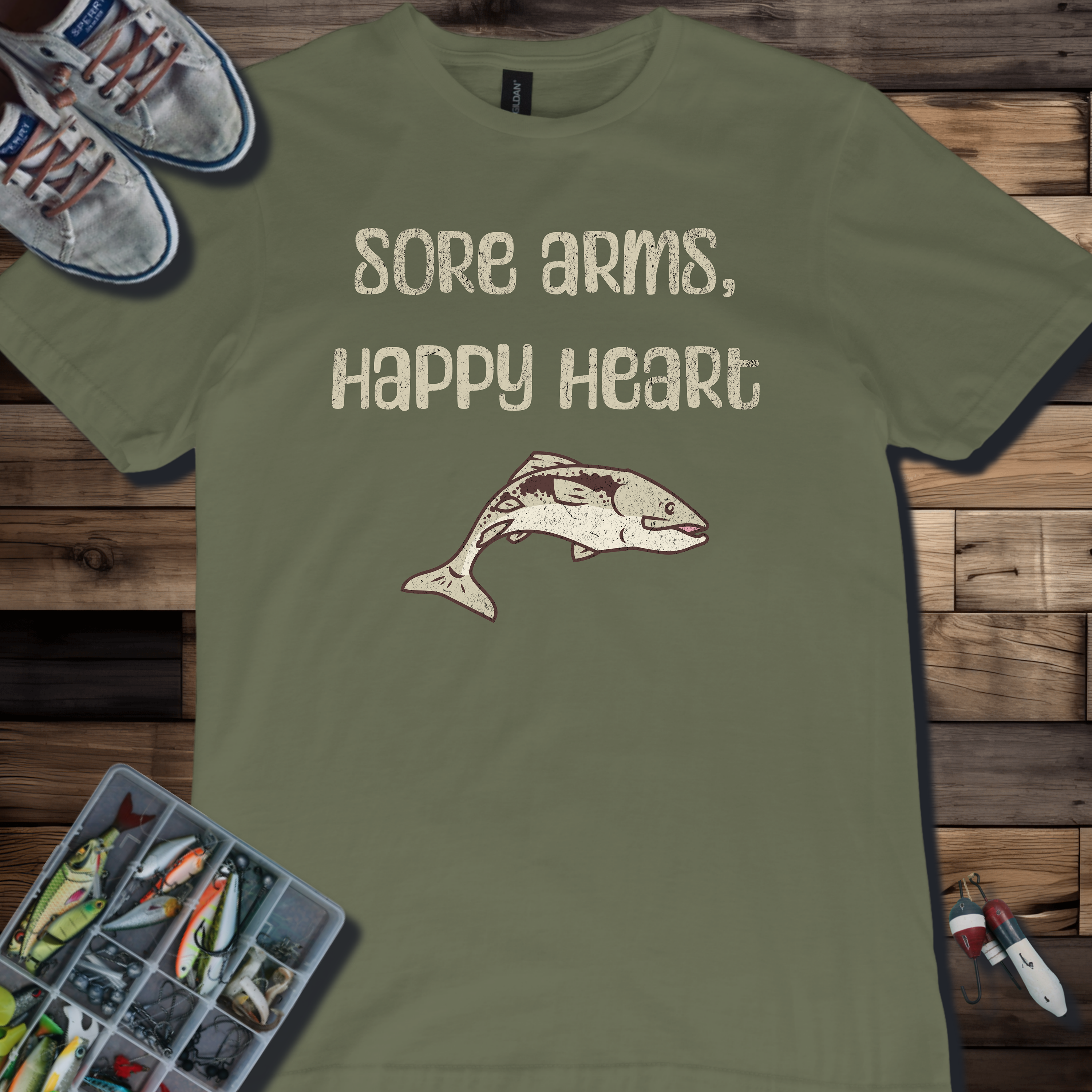 Sore Arms, Happy Heart T-Shirt
